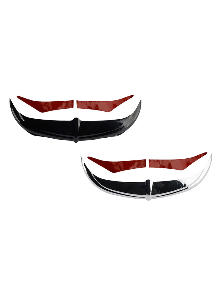 96-13 Electra Street Glides Trikes Bat Brow Batwing Fairing Accent Trim