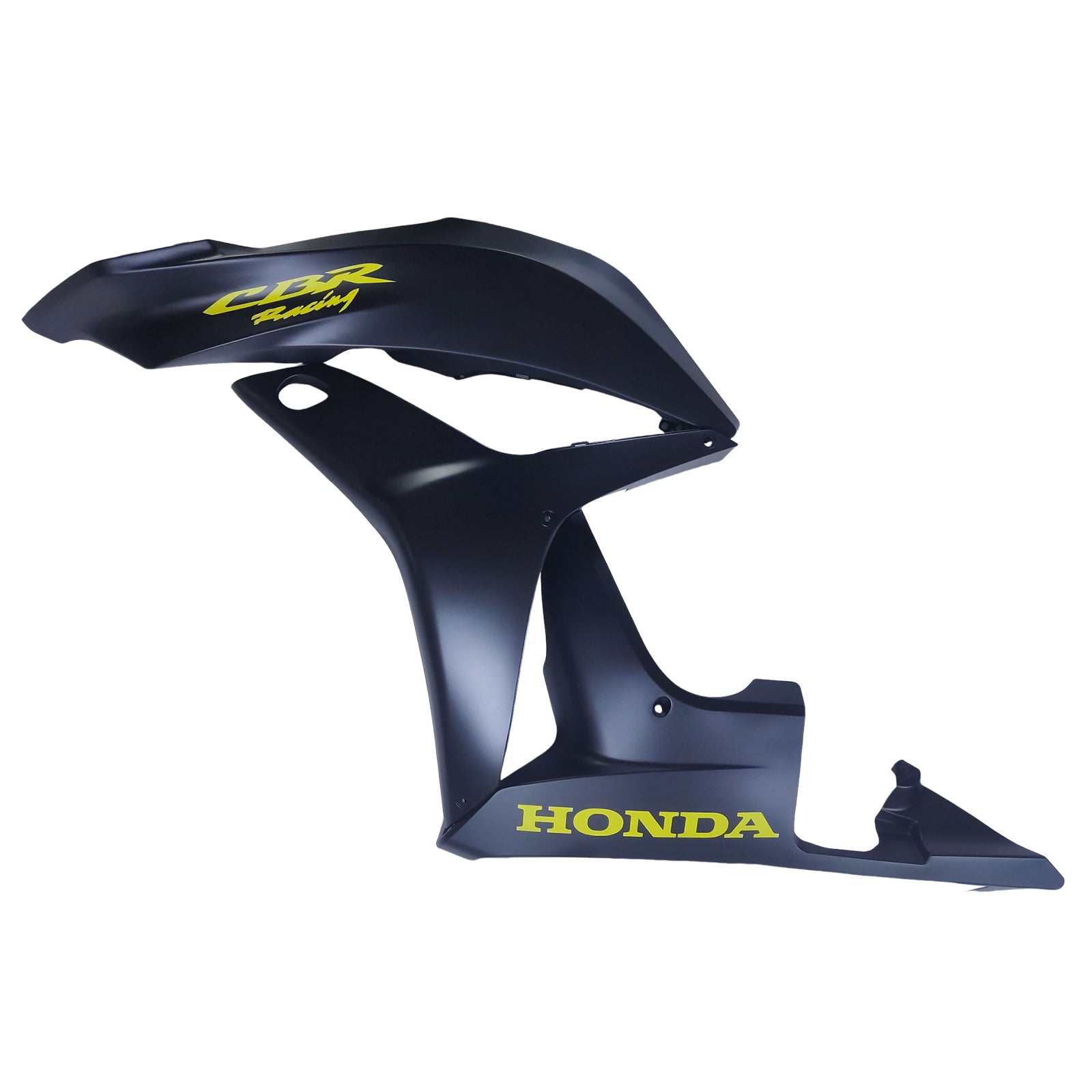 Amotopart 2007-2008 Honda CBR600RR Black Yellow Fairing Kit