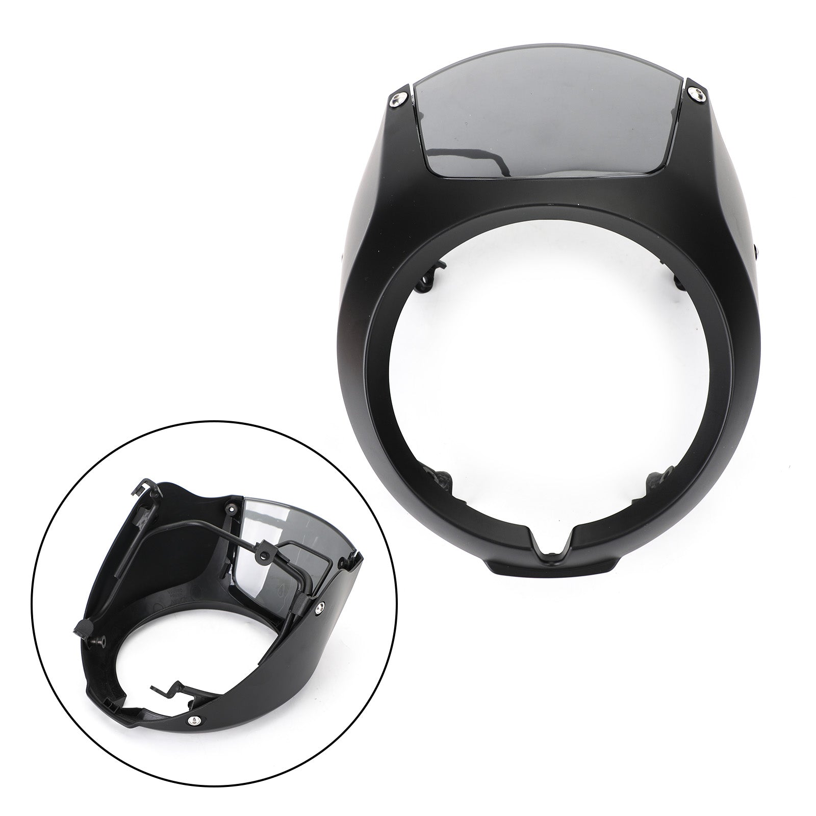 ホンダ REBEL CM500 CMX500 2020 ヘッドライト フェアリング スクリーン フロントガラス カバー ブラック