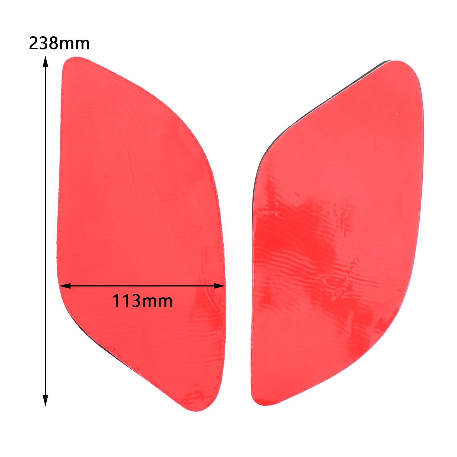 2-Piece 17-20 Yamaha R15 V3 Tank Pads Traction Grips Protector Kit