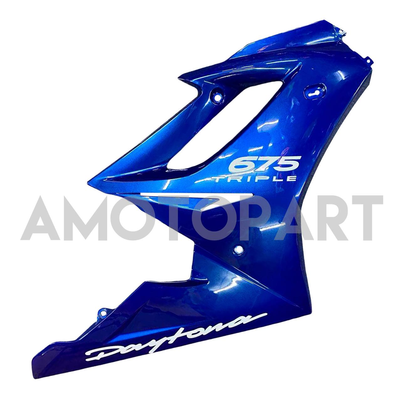 Amotopart 2009-2012 Triumph Daytona 675 Blue Fairing Kit