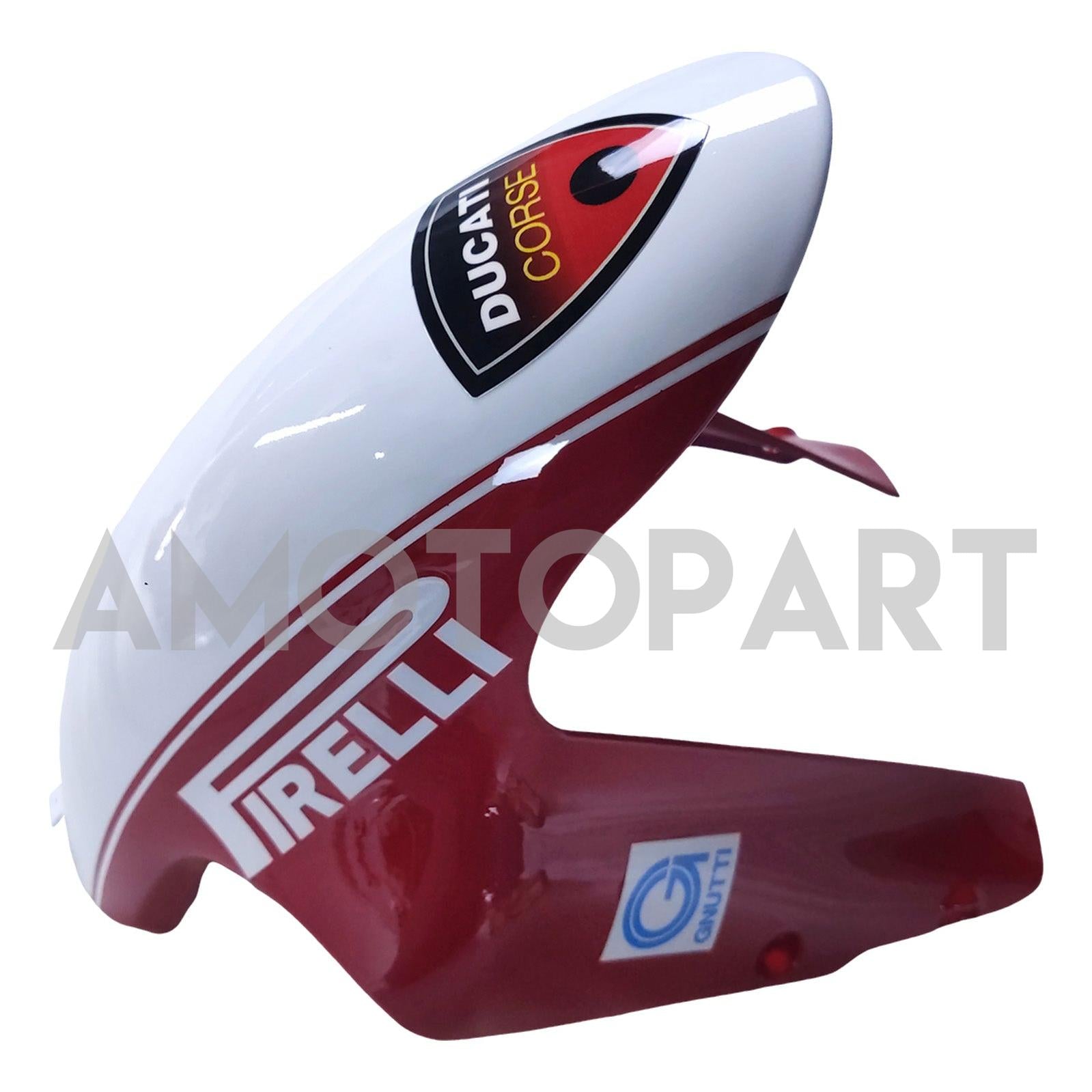Amotopart All Years Ducati 1098/1198/848 Red White Fairing Kit