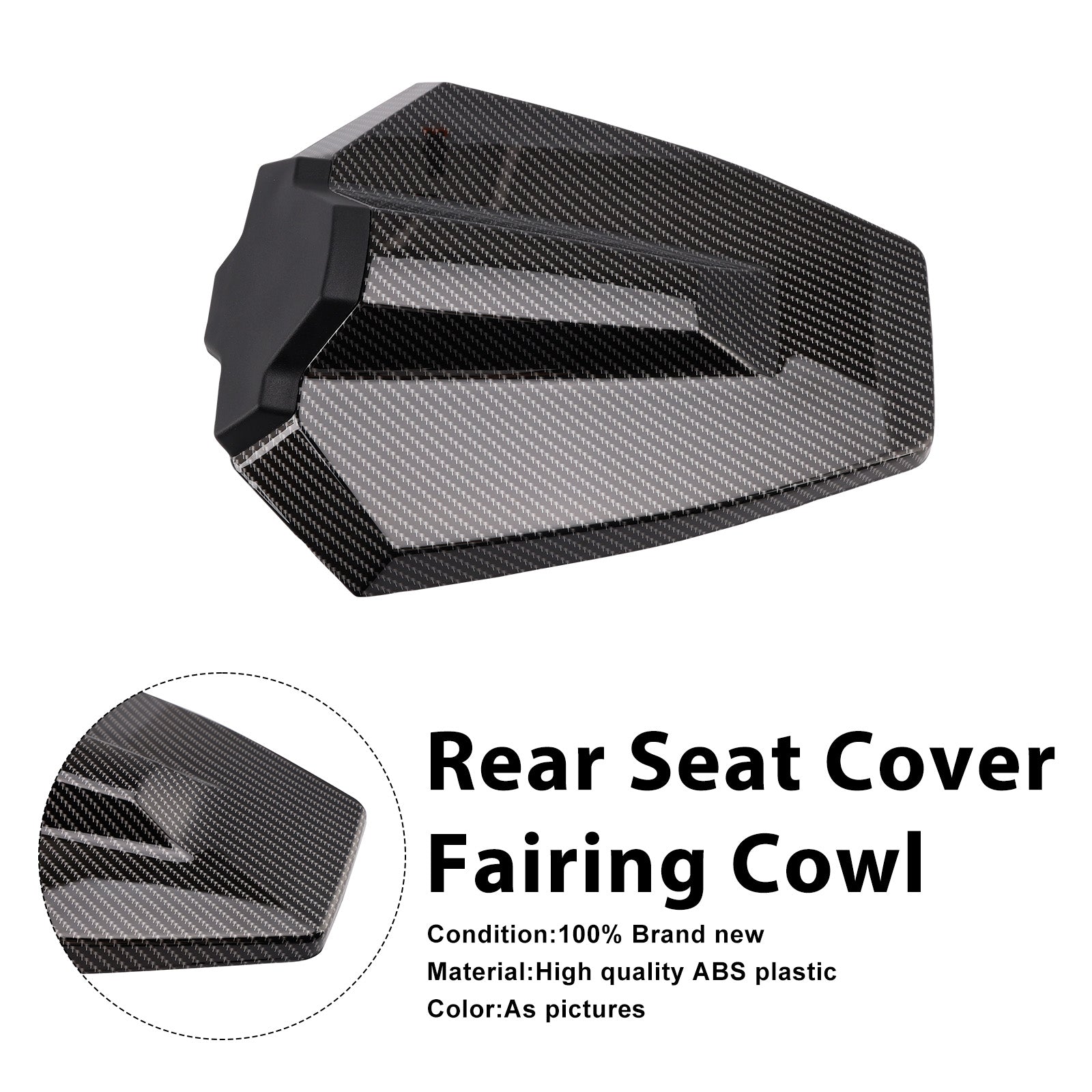2024-2025 Duke 990 Rear Pillion Seat Cover Fairing Cowl
