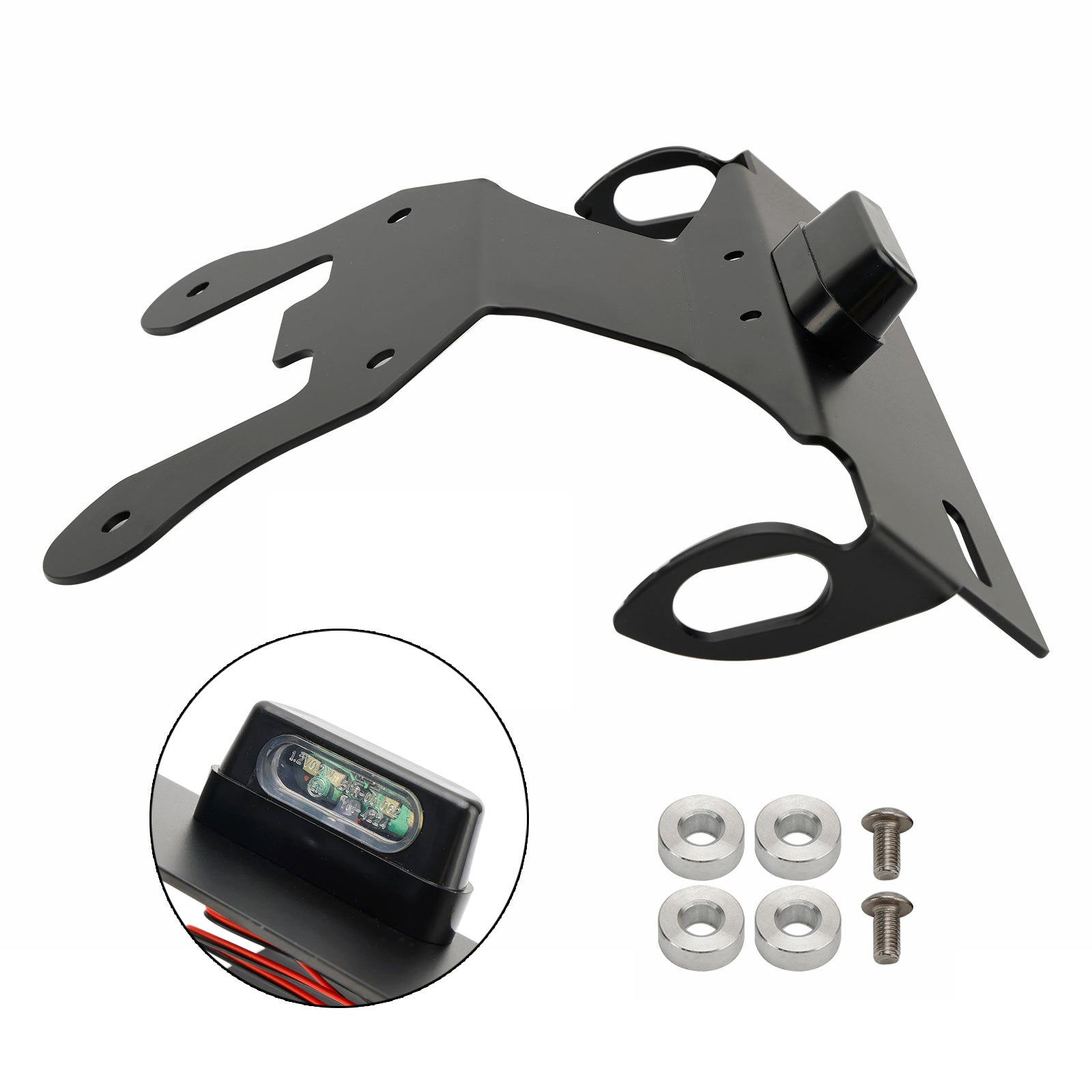 Staffa porta targa adatta per Honda CB750 XL750 23-24 CRF1100L 16-23