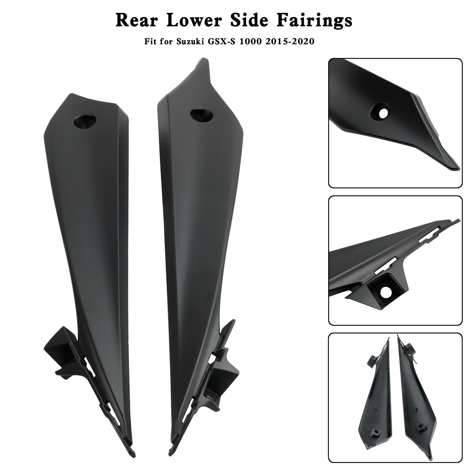 Rear Lower Side Fairings For Suzuki GSX-S 1000 2015-2020