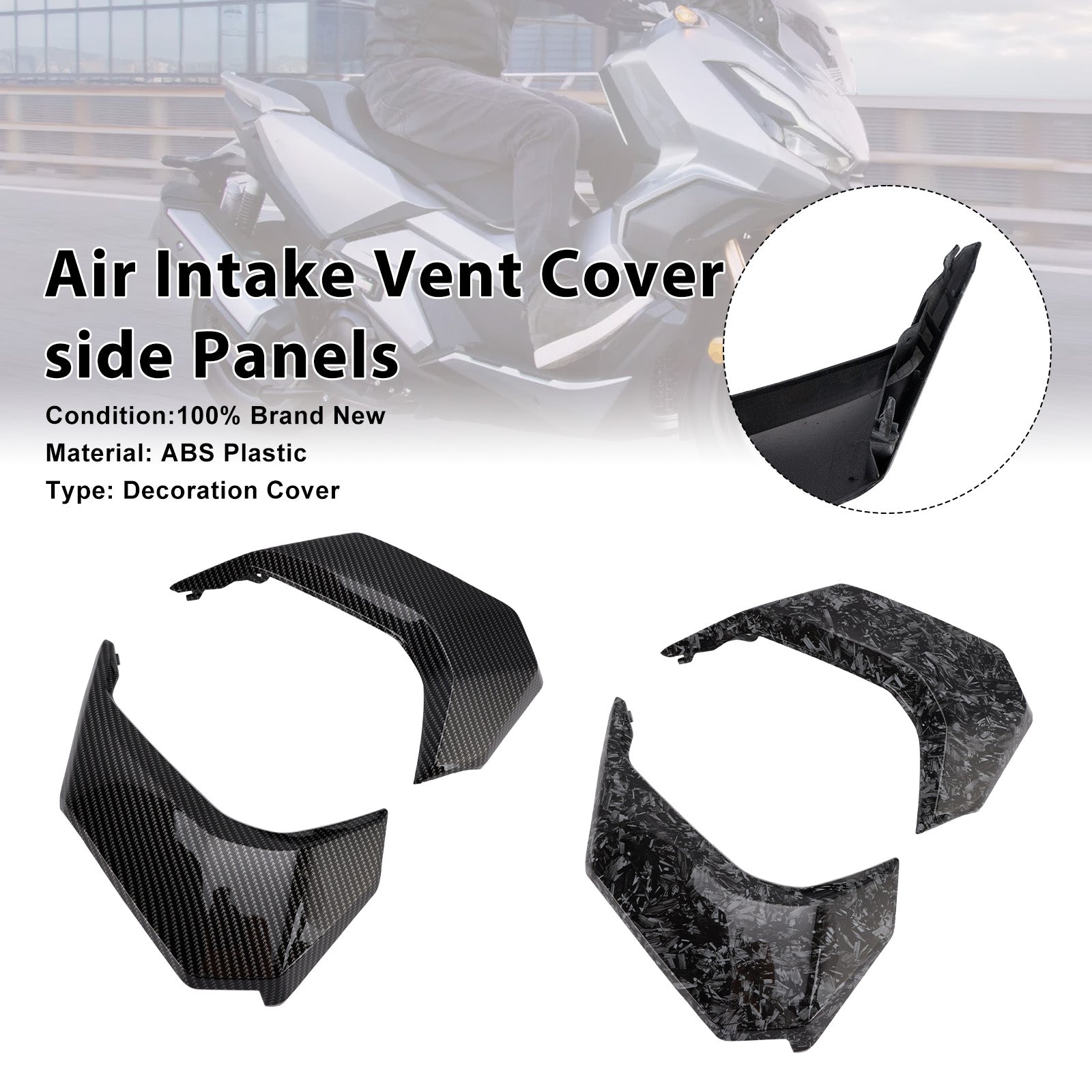 2022-2025 Honda ADV 350 Air Intake Vent Cover Side Panels Fairing