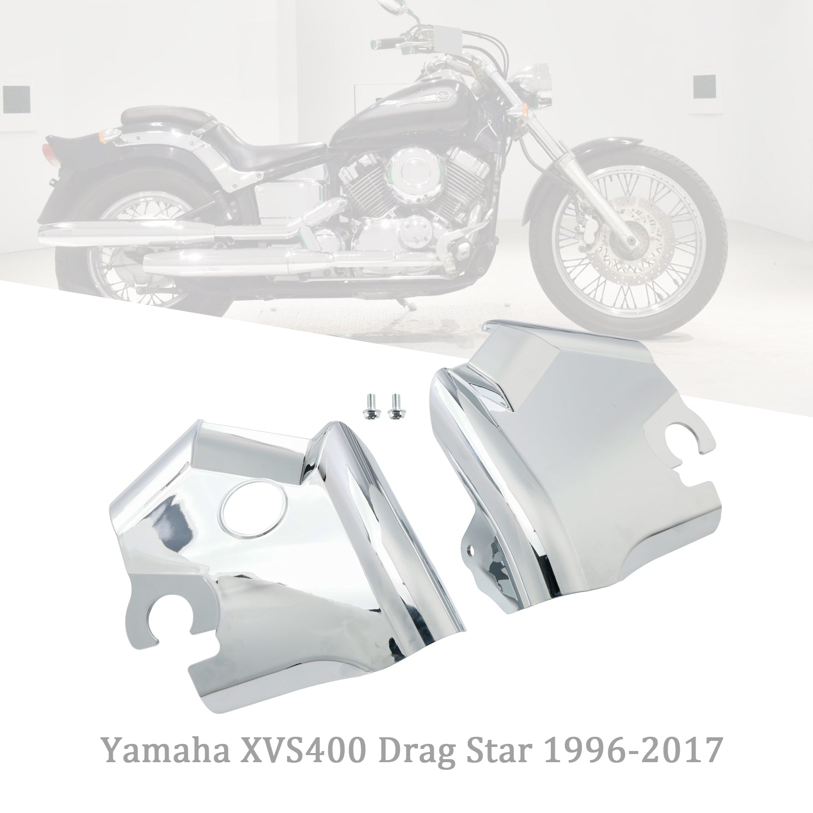 97-03 YAMAHA XVS400 XVS650 Drag Star V-Star 650 gaffel Nackskydd
