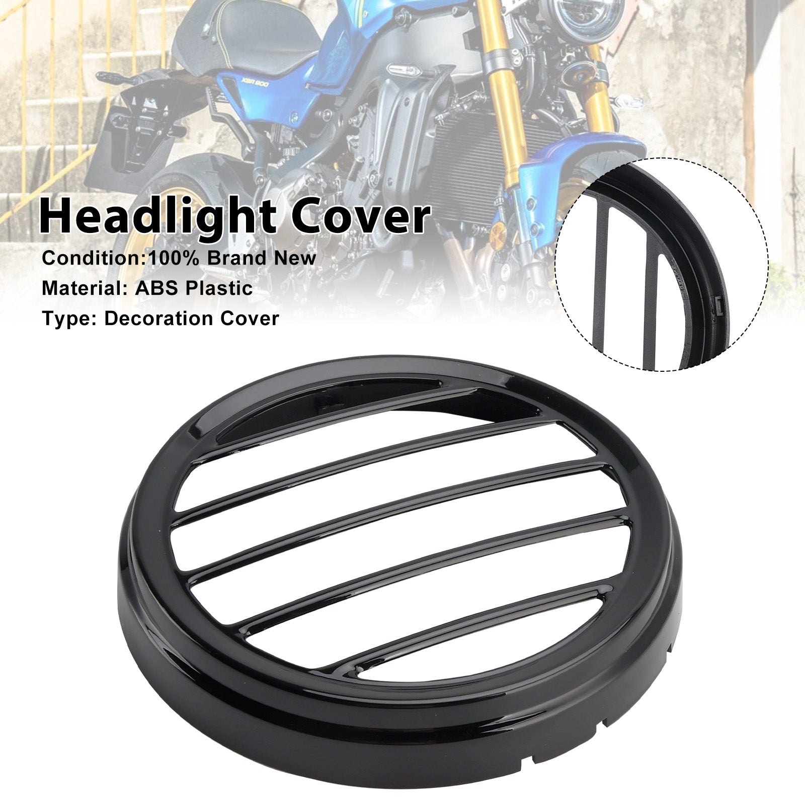 2022-2025 Yamaha XSR900 Front Nose Headlight Cover Fairing