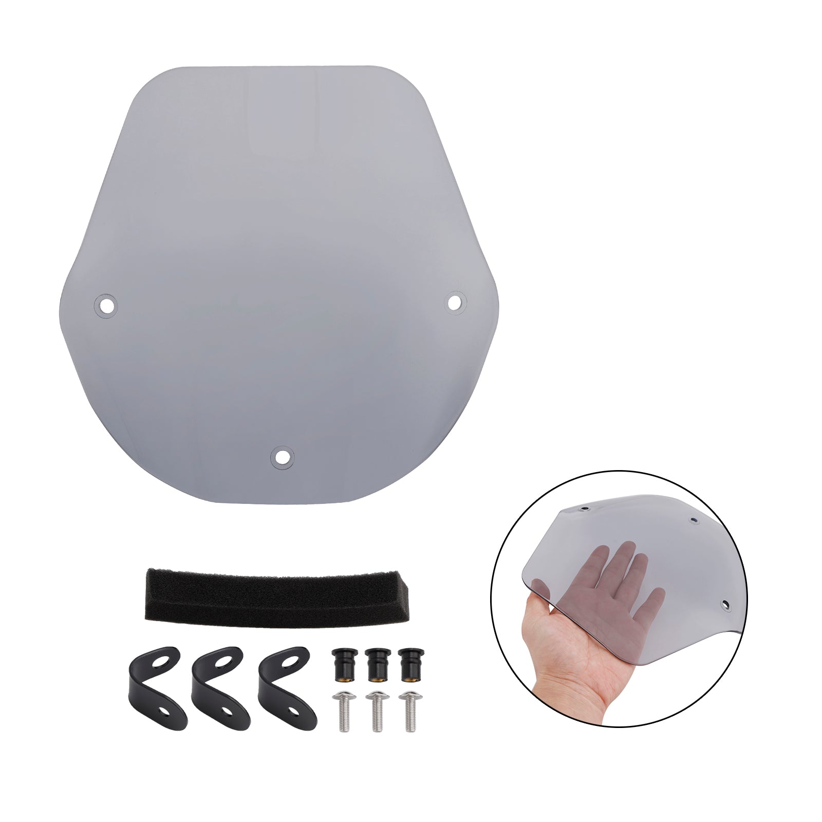 Suzuki GSX-8S 2023-2024 voorruitenscherm + beugel