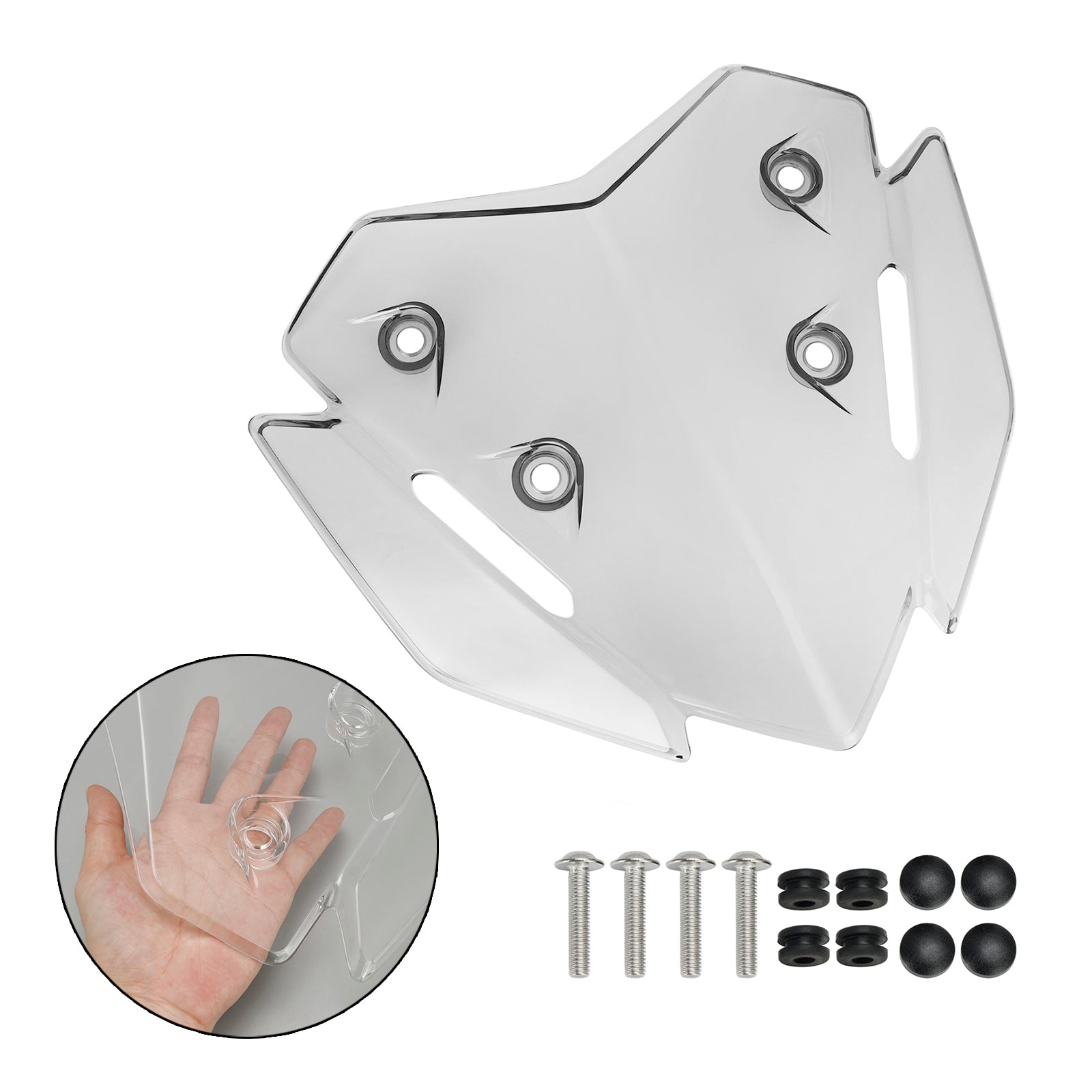 23-24 Yamaha X-MAX 300 ABS Motorcycle Windshield WindScreen