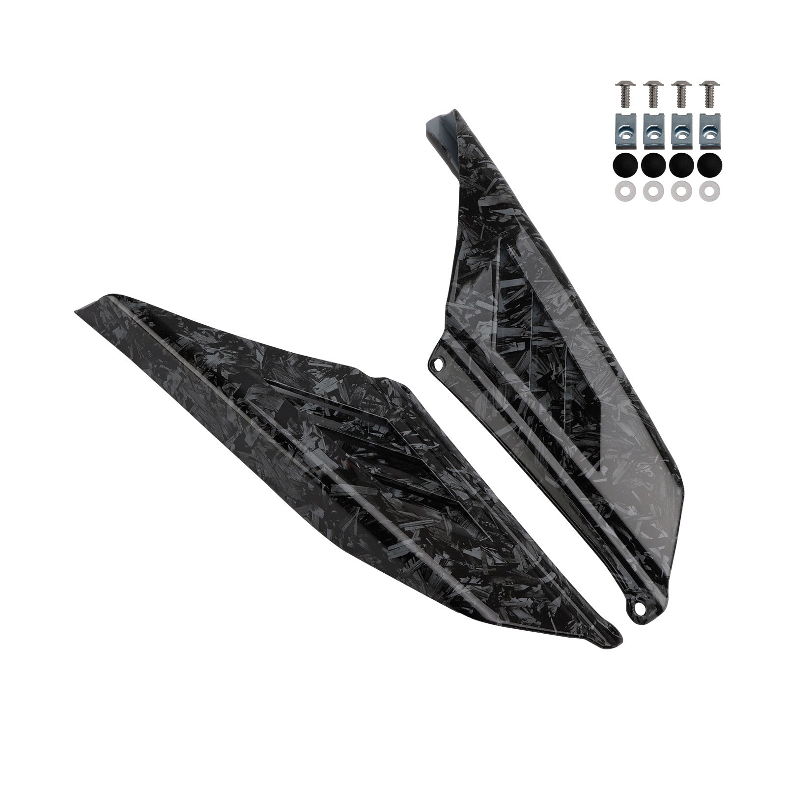 Kawasaki NINJA ZX-4R ZX-4RR 2023-2025 Rear Tail Wing Fixed Wing Fairing