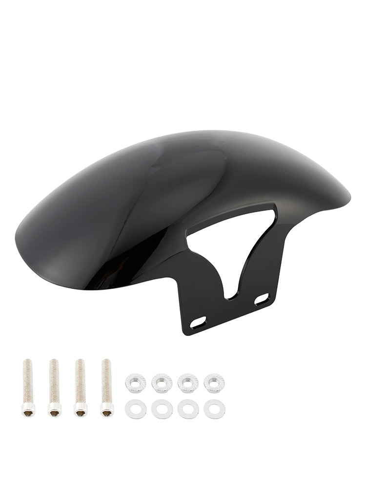 2018-2024 M8 Softail Fat Boy FLFB 160 R18 Fender delantero de ABS corto