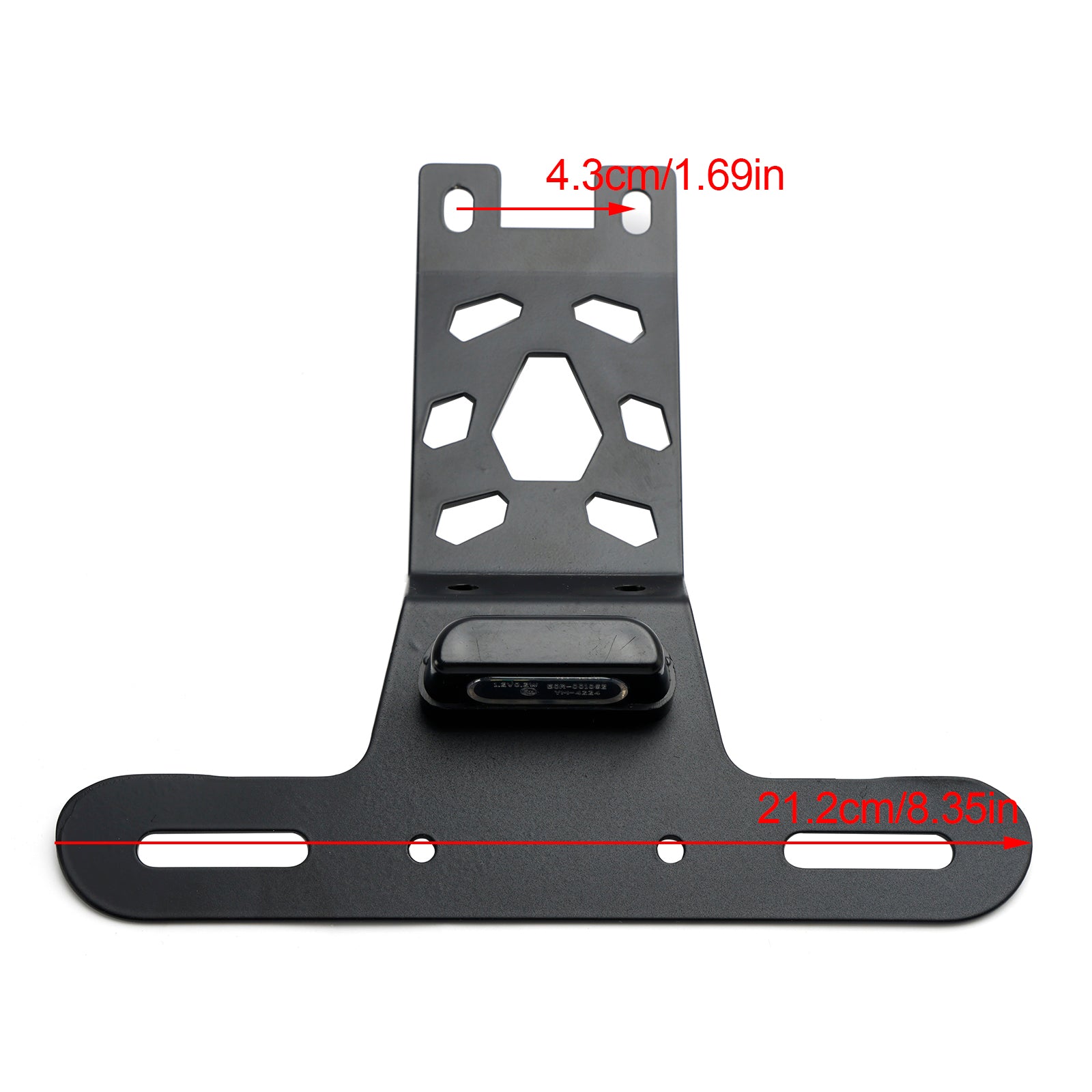 22-24 Hunter 350 License Plate Holder Bracket