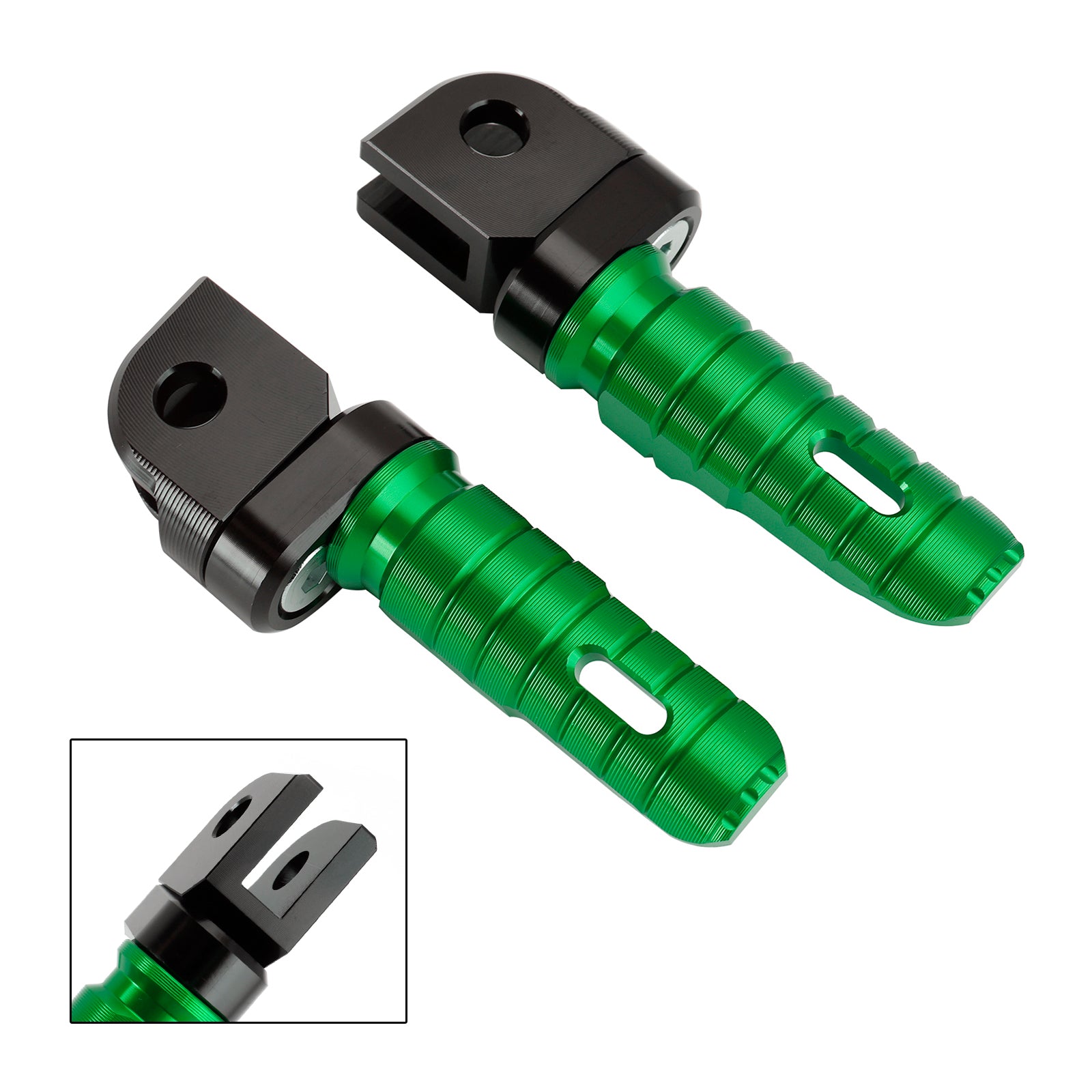 KAWASAKI ZX-4R ZX-4RR 24-25 NINJA 400 18-24 Front Footrests Foot Pegs