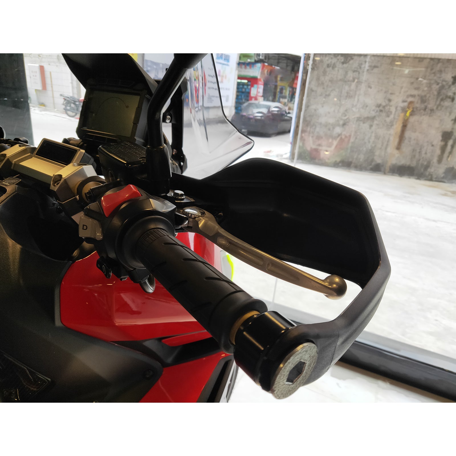 17-20 ホンダ X-ADV 750 ハンドガード ハンドルバー シェル プロテクター ブラック