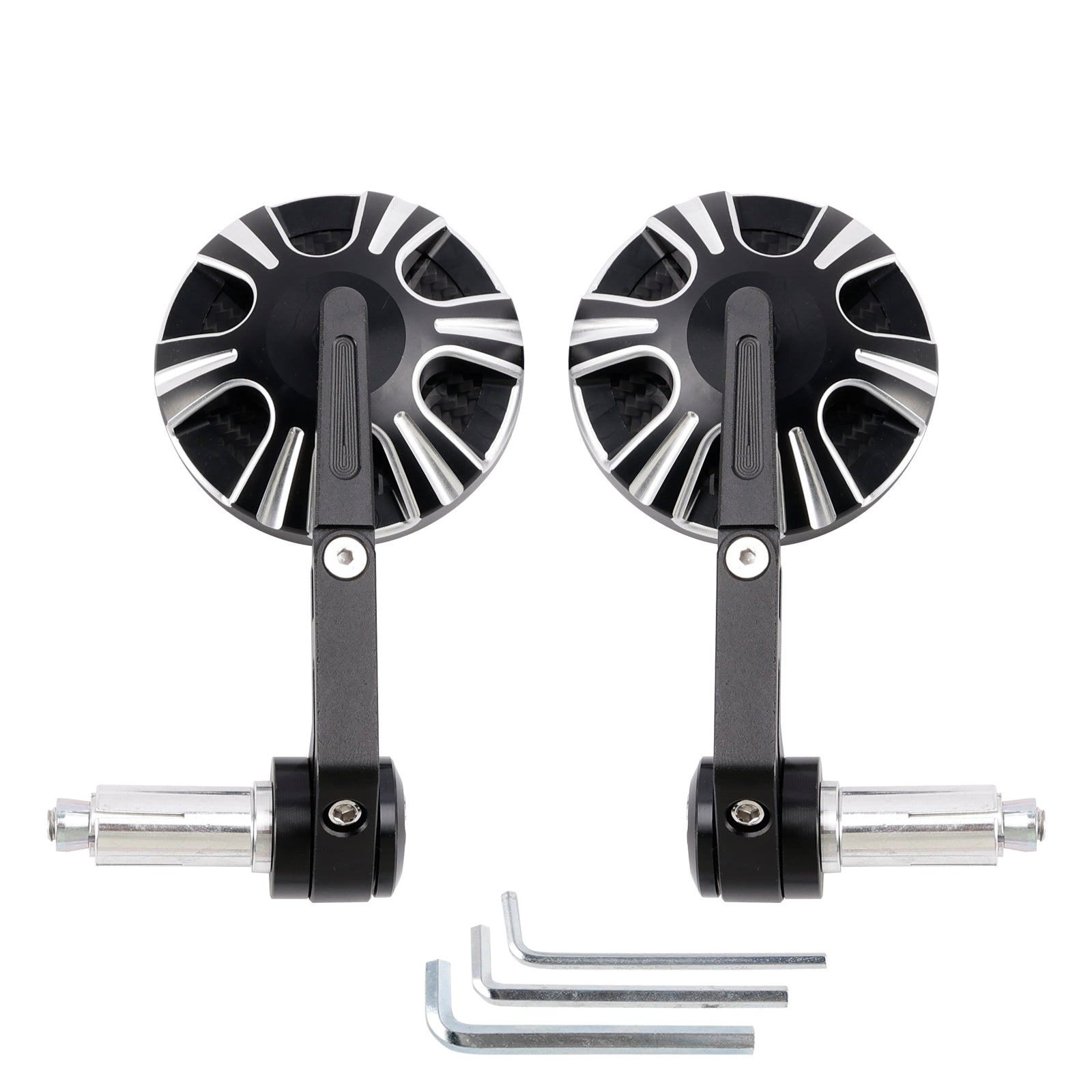 Apryia RS660 TUONO 660 RSV4 TUONO V4 DORSODURO CNC BARエンドミラーセット