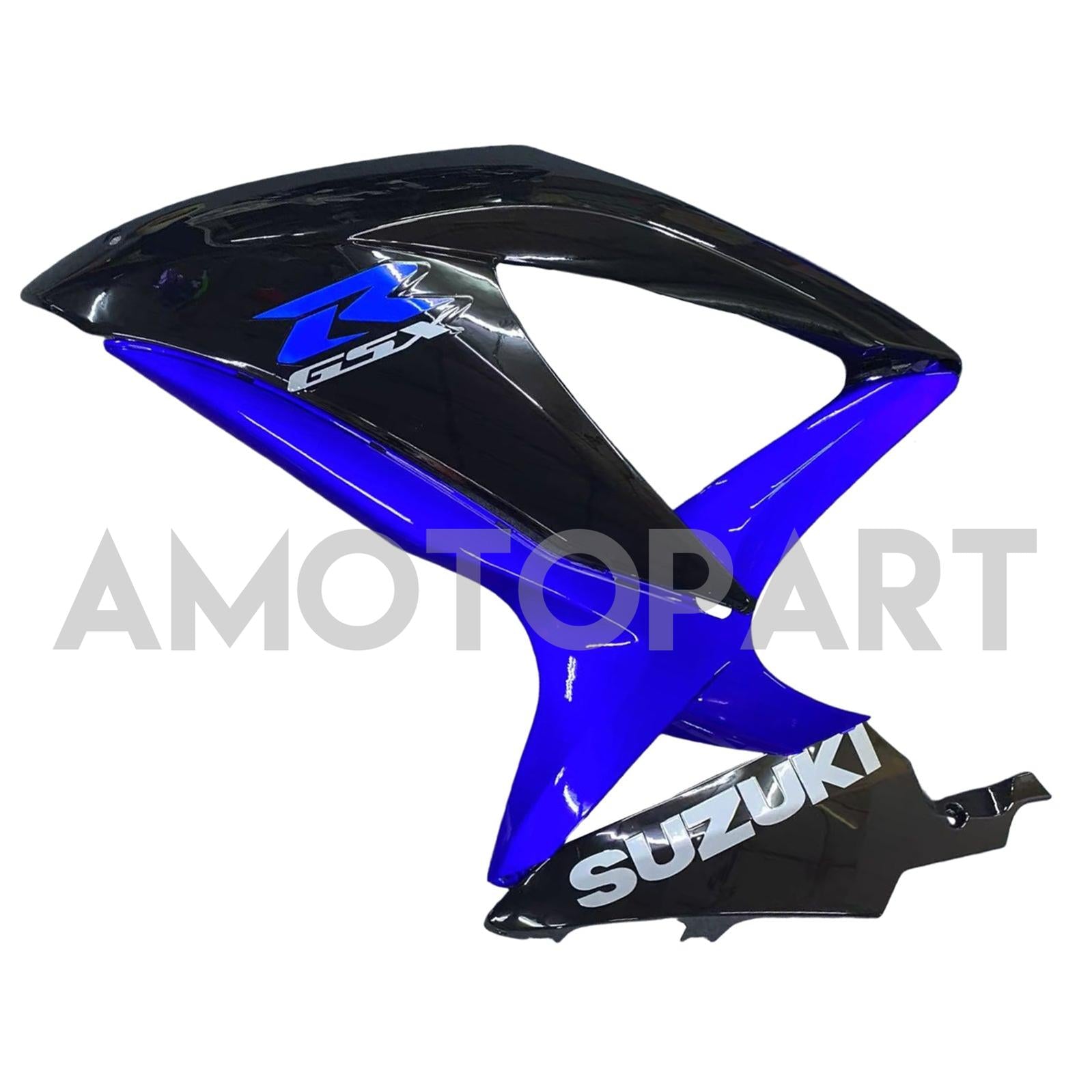 Amotopart 2008-2009 Suzuki GSXR 600/750 Black Blue Fairing Kit