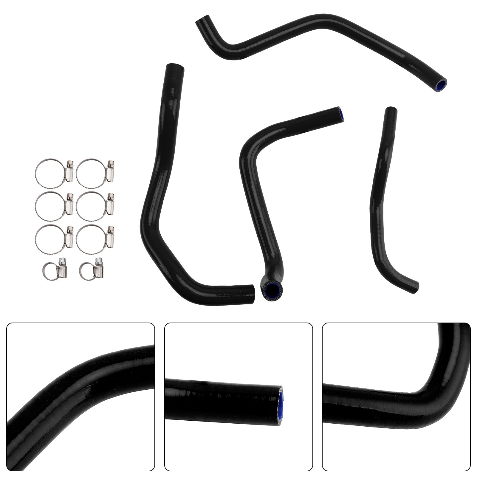 Honda NX400 NX500 CB500 CB500F/X/R Silicone Radiator coolant Hose