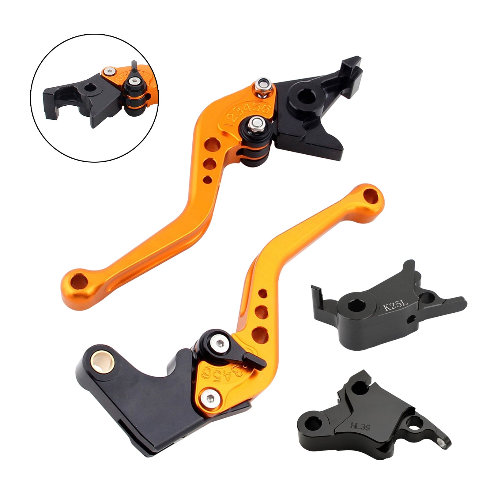 CFMOTO 800NK 2023 Ny kort koblingsbremsehåndtag