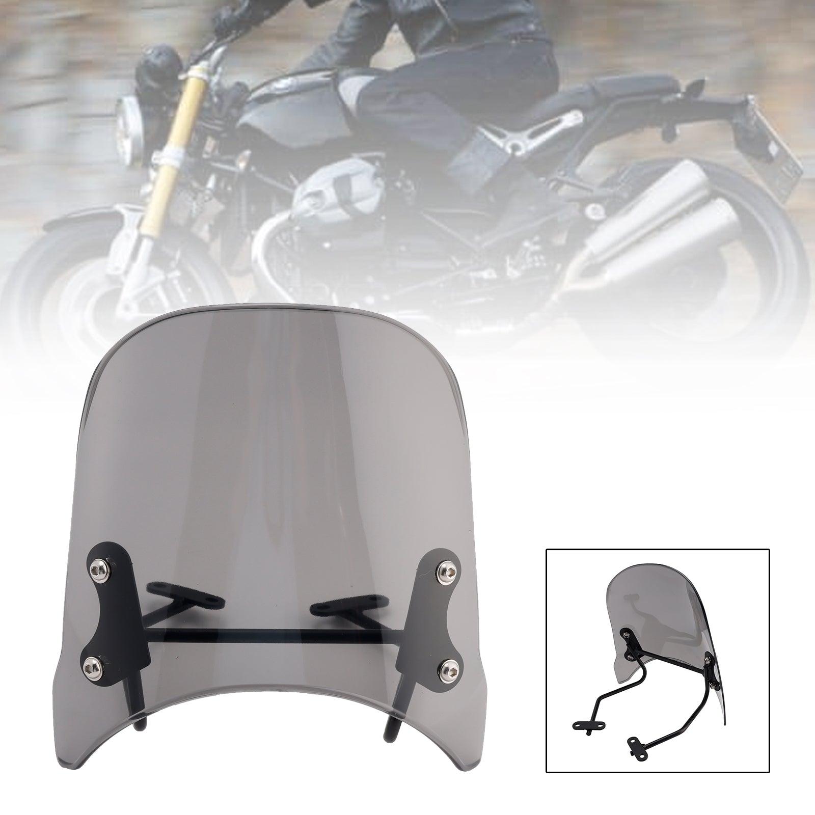 2017-2024 BMW R nineT Scrambler 2014-2024 Pure Windshield WindScreen