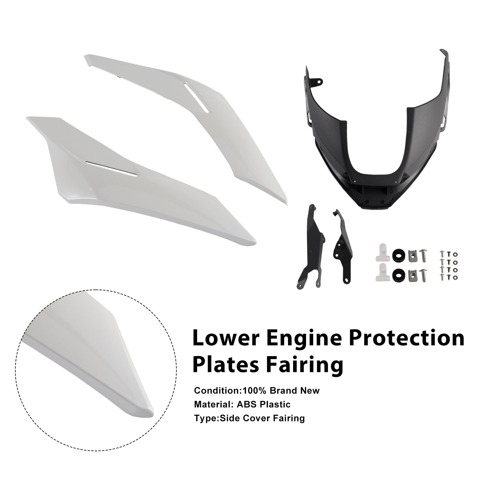 2023-2025 Street Triple 765 R/RSEngine Lower Belly Pan Panels Guard Fairing