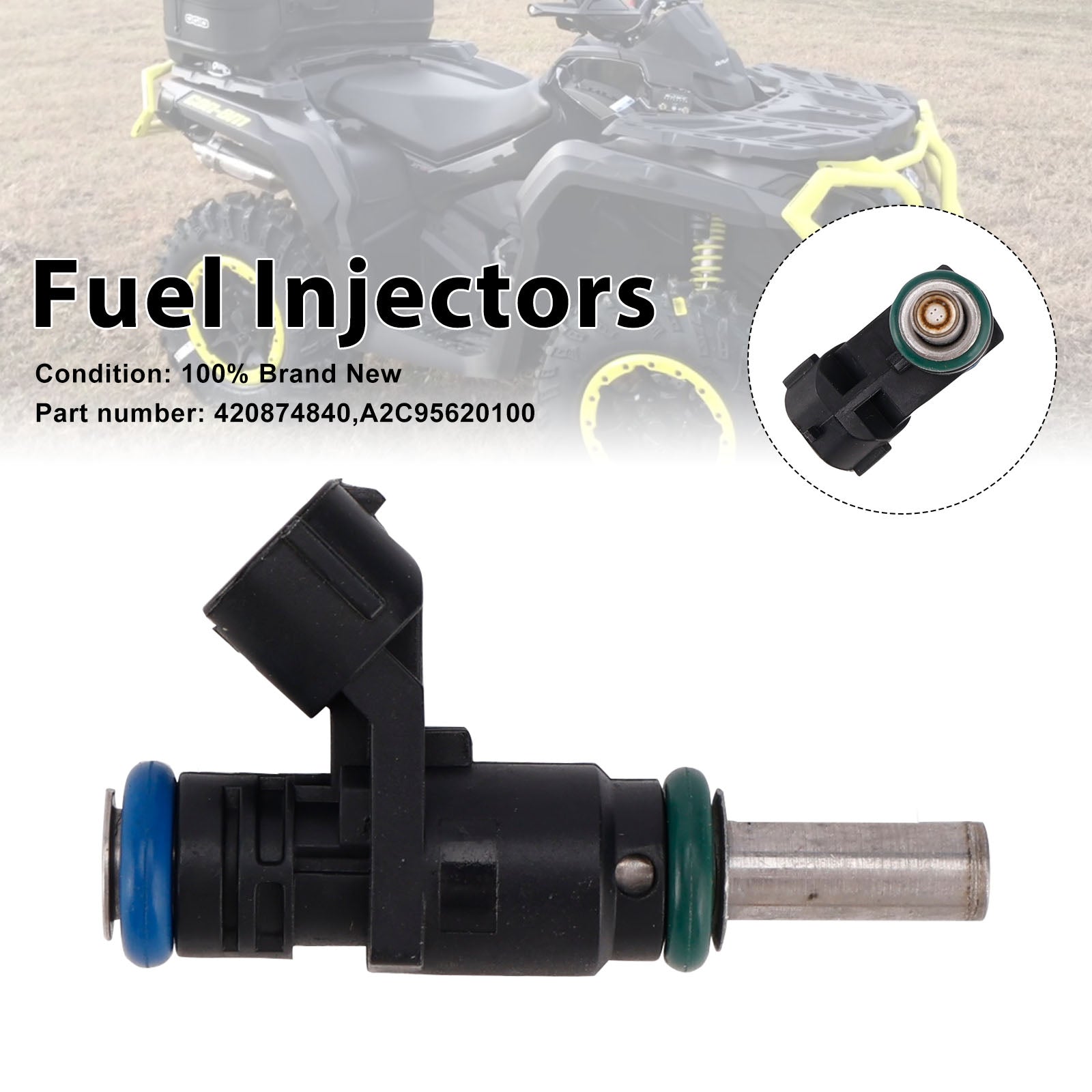 CAN-AM Defender Outlander 420874840 Injecteurs de carburant A2C95620100