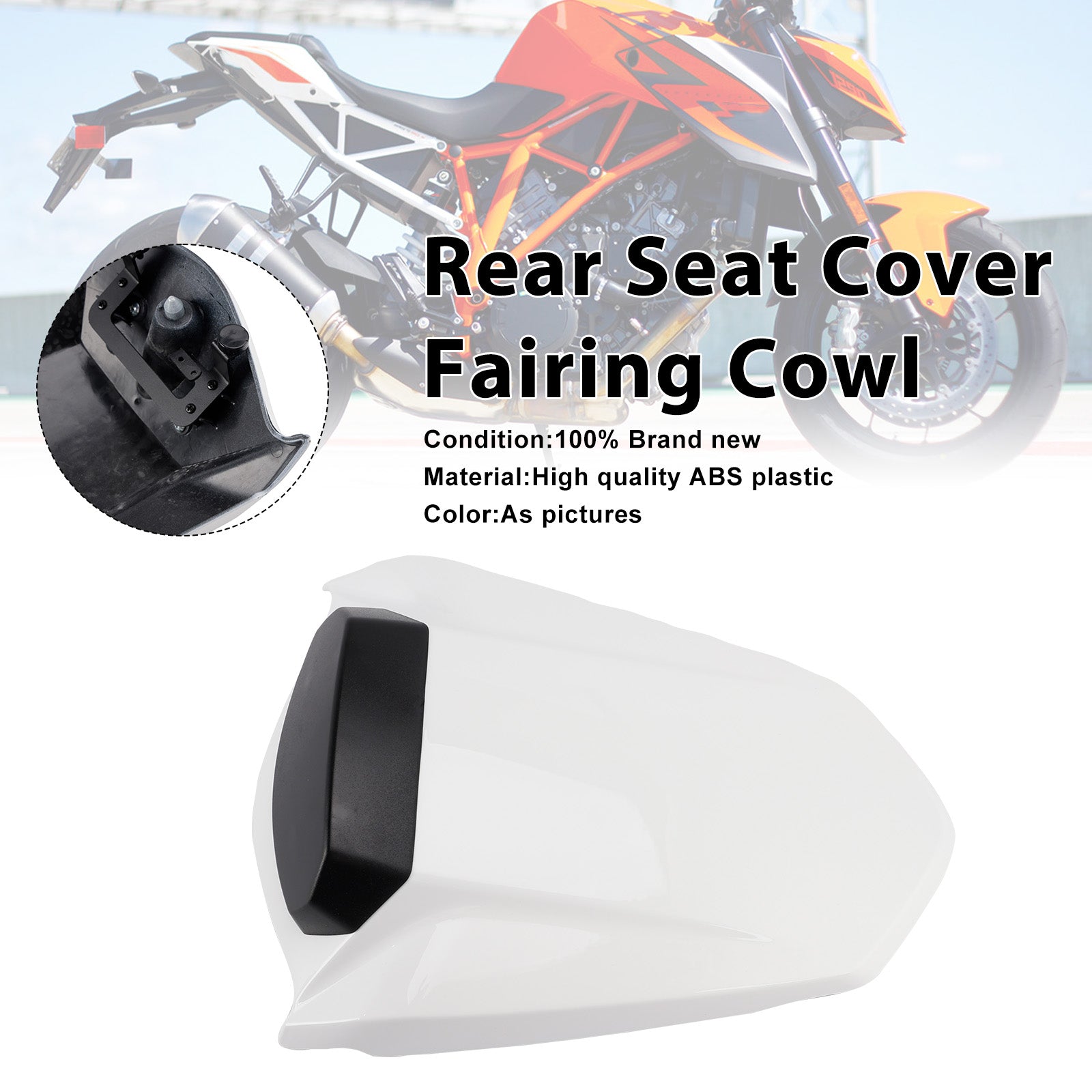 2014-2019 1290 Super Duke R Rear Pillion Seat Cover Fairing Cowl