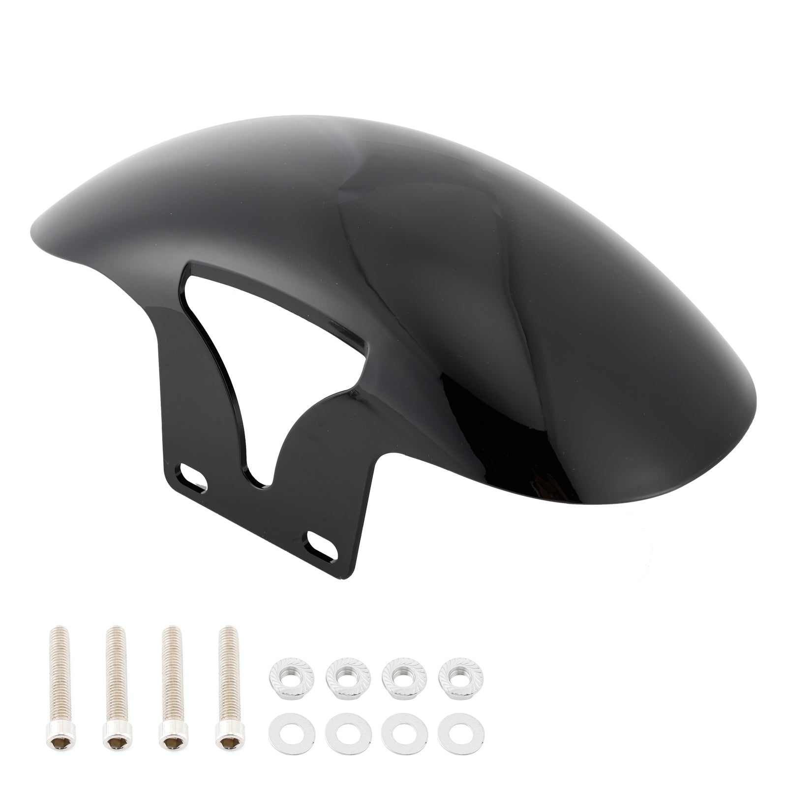 2018-2024 M8 Softail Fat Boy FLFB 160 R18 Fender delantero de ABS corto