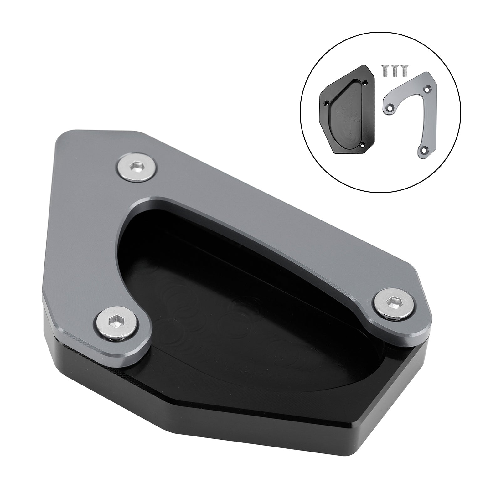 Suzuki V-strom 650 DL650 XT 2011-2024 Kickstand Enlarge Plate Pad