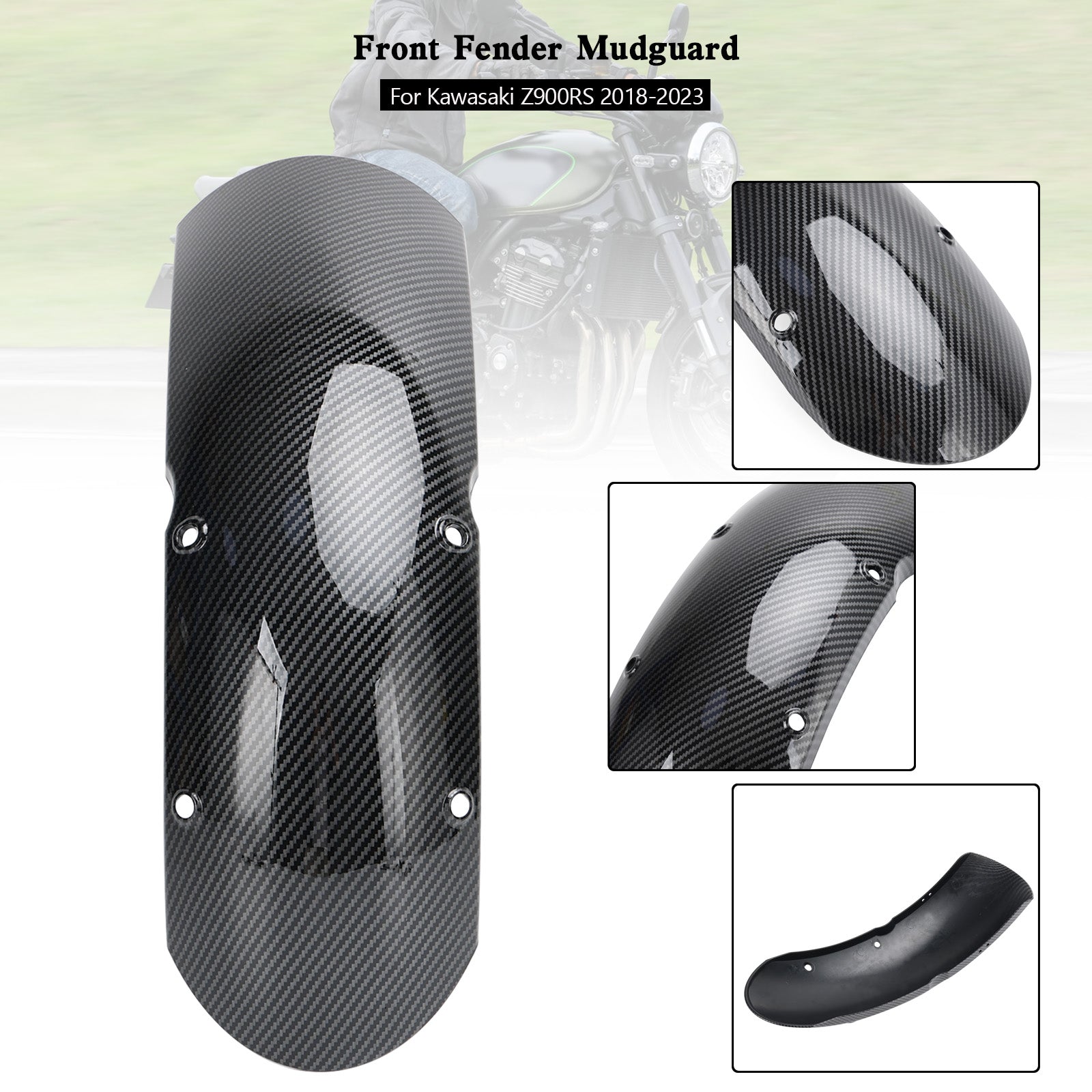 2018-2023 Kawasaki Z900RS Frente Fender Mudguard