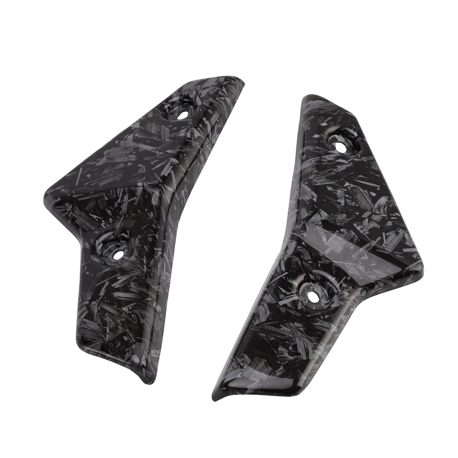 2020–2022 Street Triple 765 R/RSKühler-Seitenabdeckungs-Verkleidungsplatten