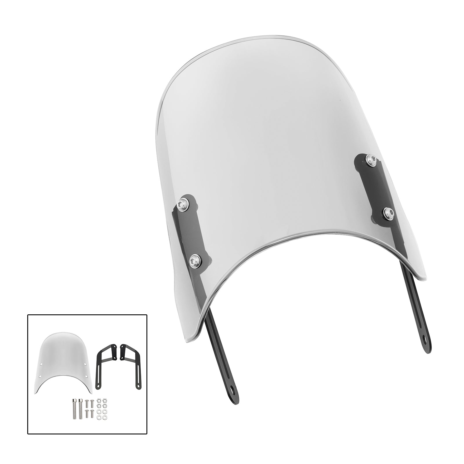 Scrambler 1200 XC XE 19-23 Street Twin 900 16-23 Windschutzscheibe