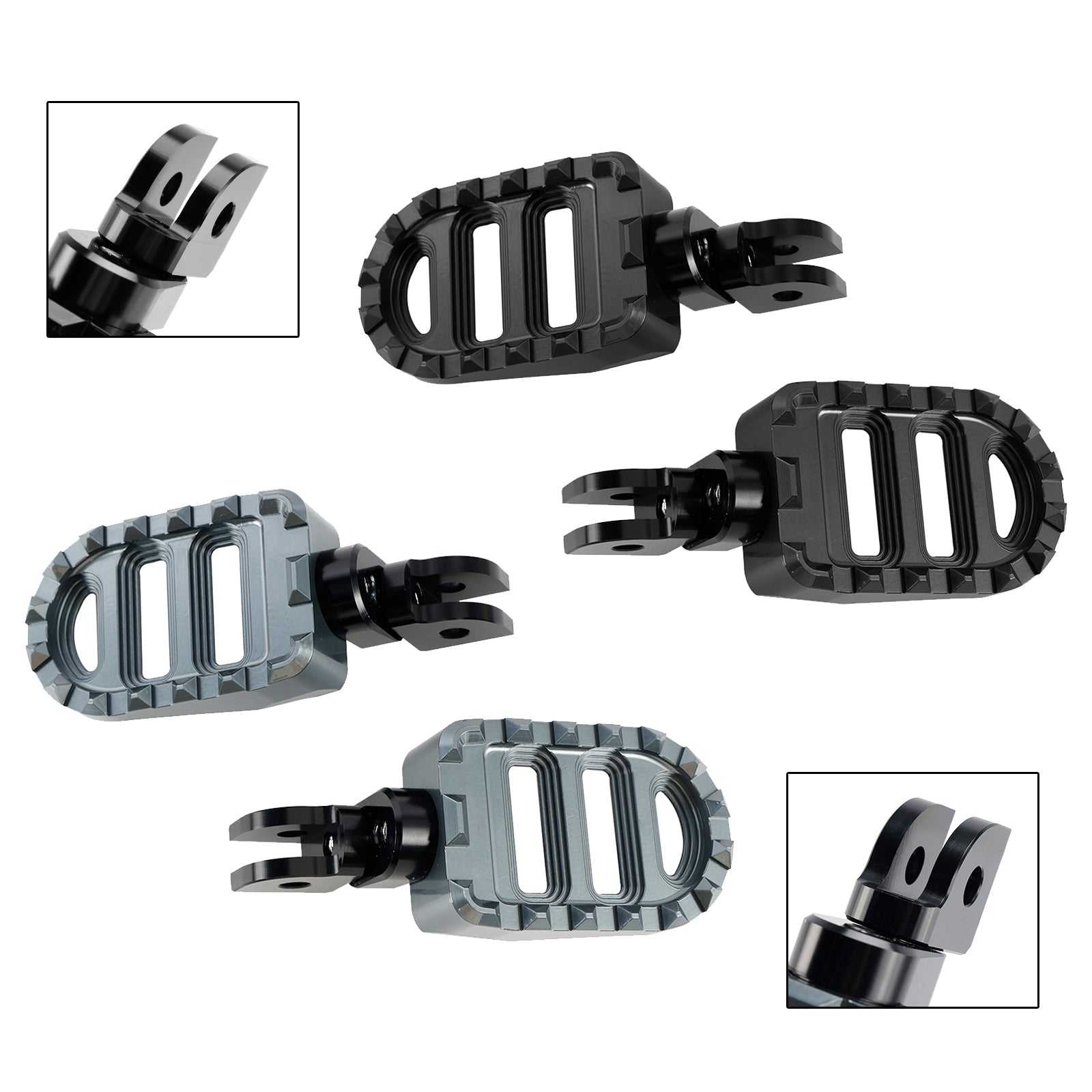 Yamaha XSR700 XSR900 FJR1300 YZF-R6 YZF-R1 Représentation de pieds de pied