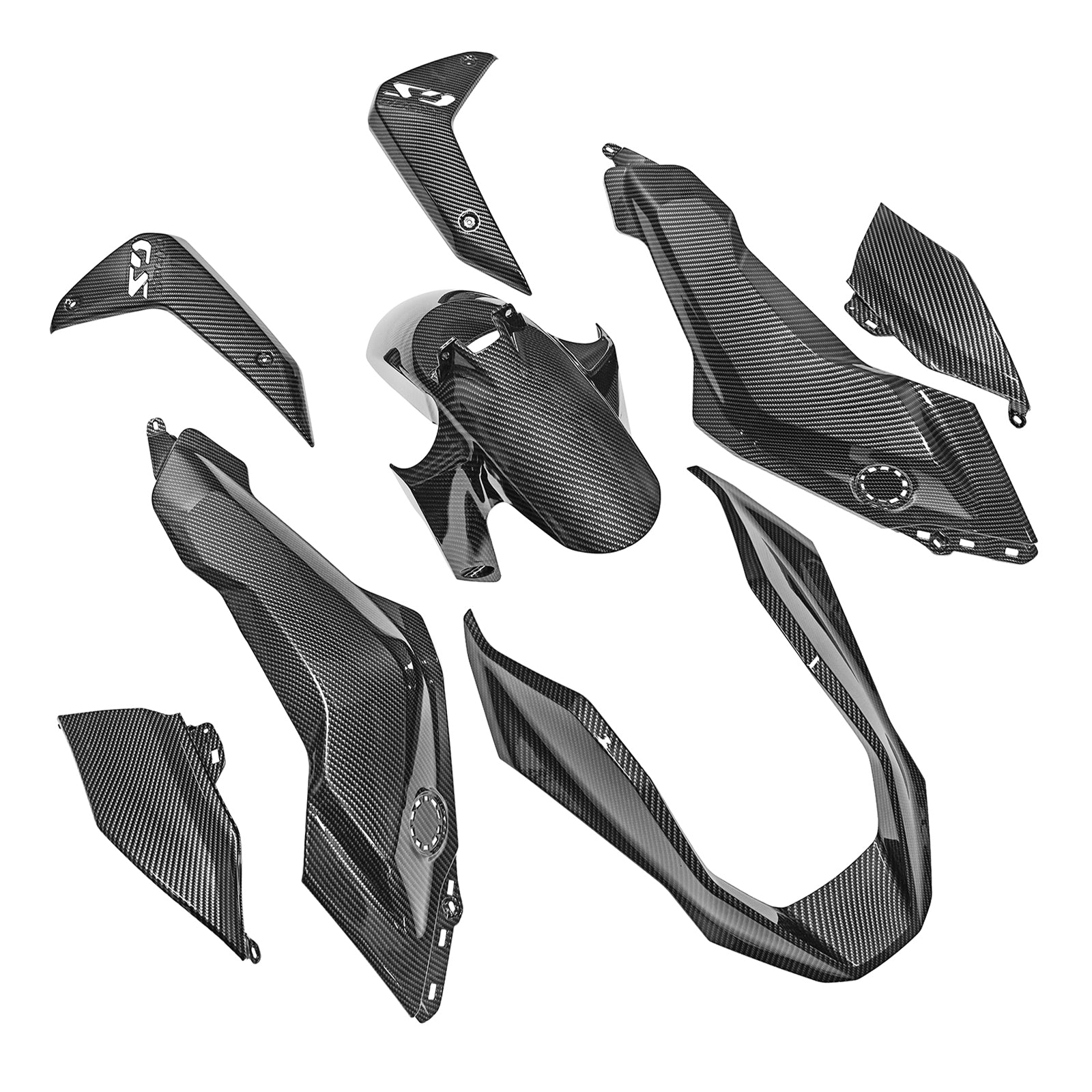 Amotopart 2024-2025 BMW R1300GS Carbon Fiber Style Fairing Kit