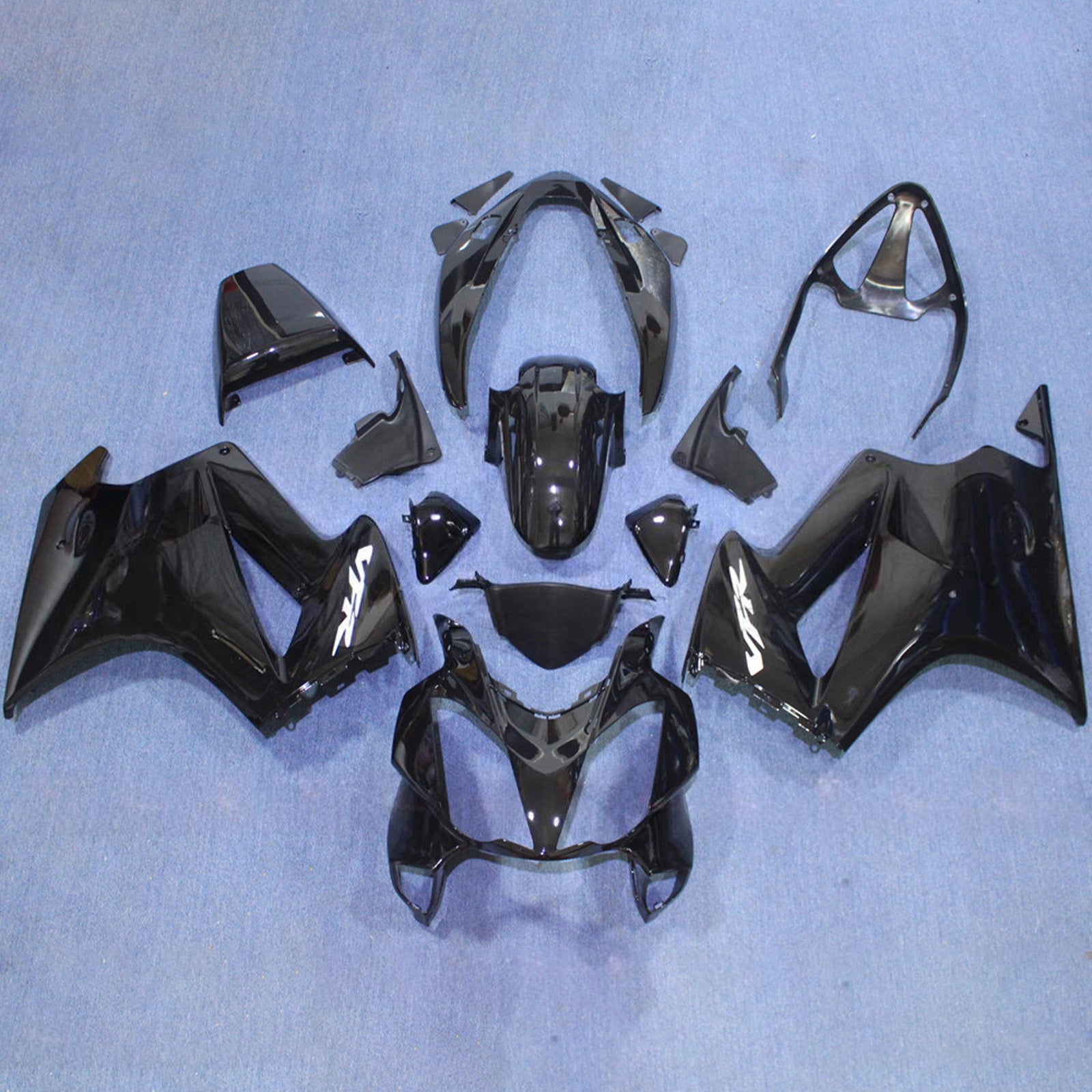 Amotopart 2002-2012 Honda VFR800 zwarte kuipset