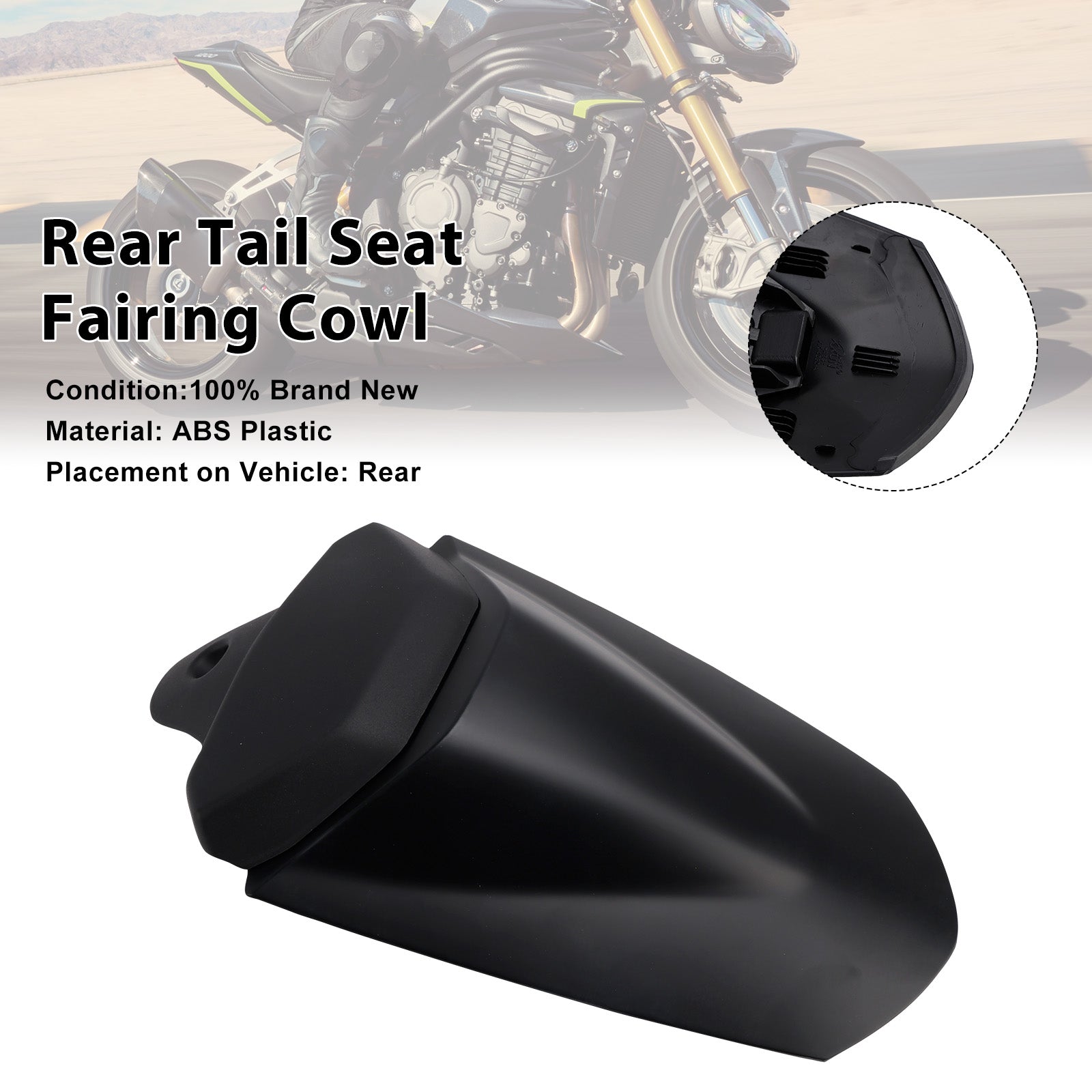 2025-2026 Speed Triple 1200 RS Rear Tail Seat Fairing Cowl Cover