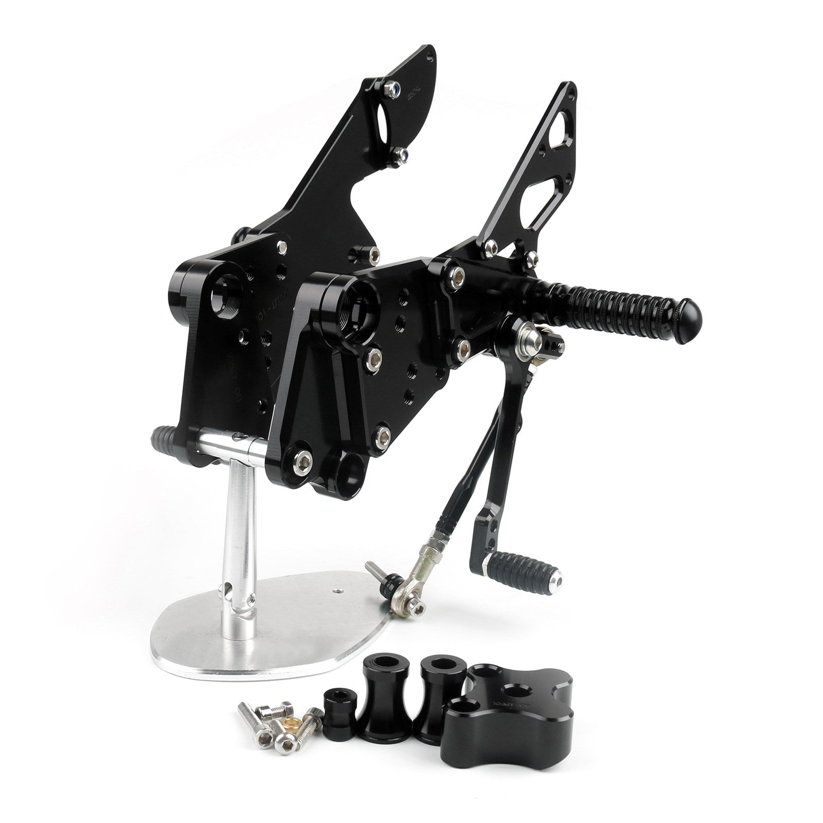 2011-2016 KTM Duke 125 200 390 CNC Adjustable Rearset Foot Peg Rear Black