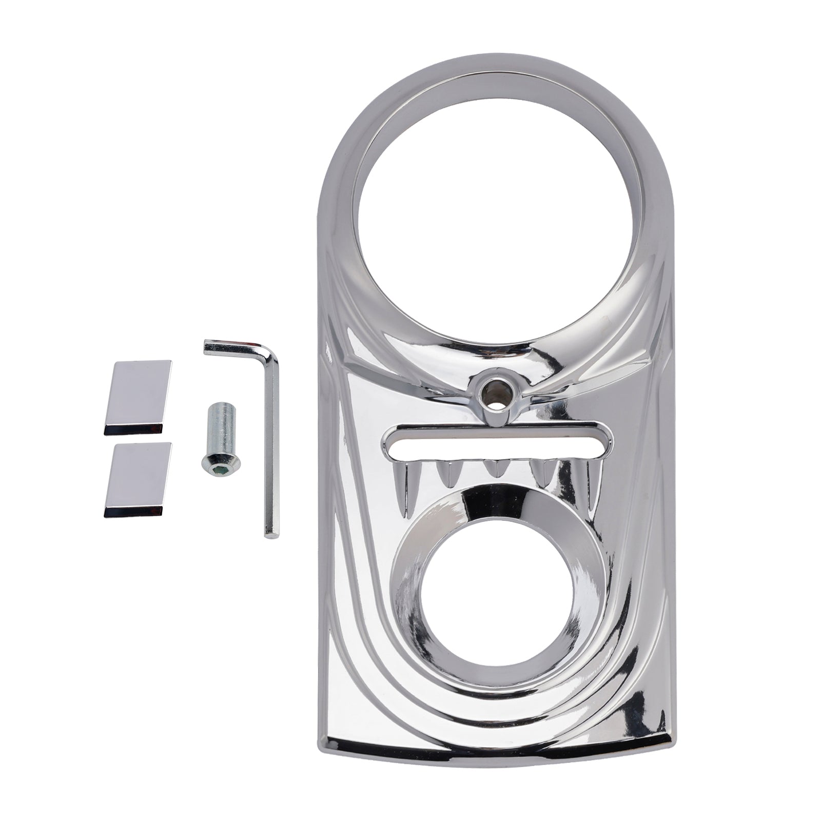 Softail FLSTC FXST Street Glide Gas Tank Dash Panel Insert Cover