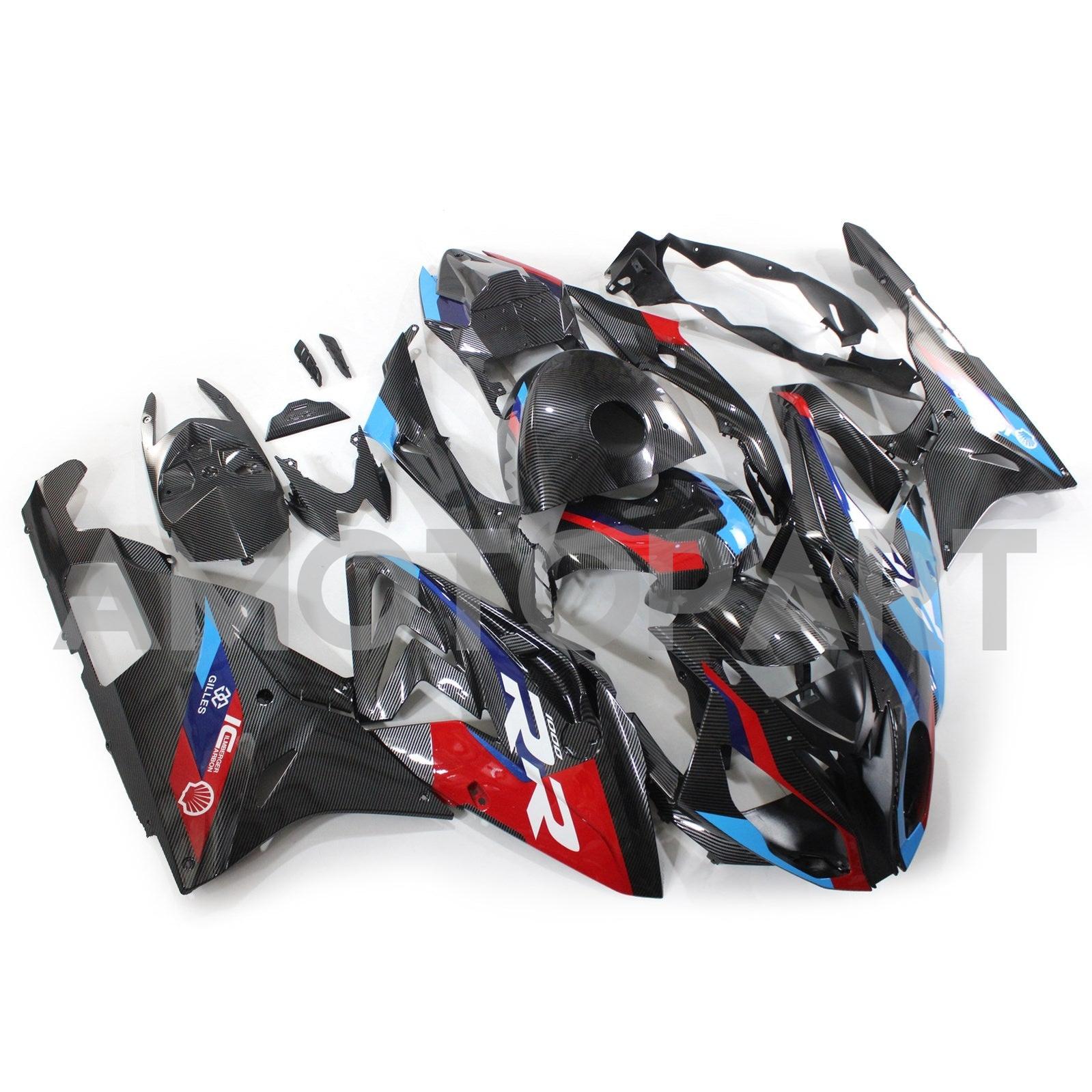 Amotopart 2015-2016 BMW S1000RR Karbonfibermønster Fairing Kit