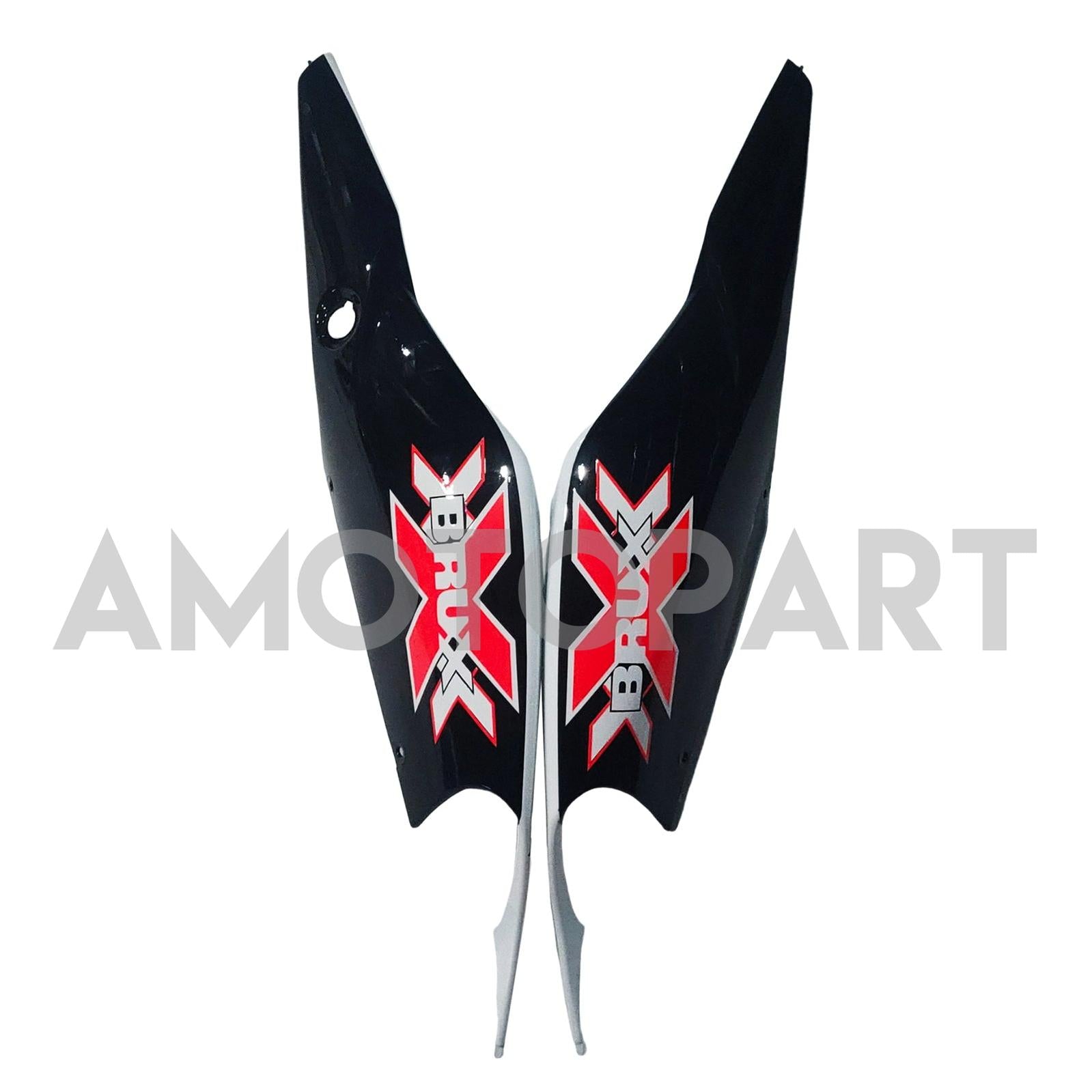 Amotopart 2007-2008 Suzuki GSXR1000 Black White Yellow Fearing Kit