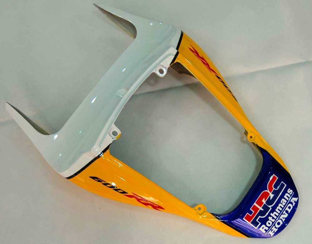 Amotopart 2009-2012 Honda CBR600RR Blue & Yellow Fairing Kit
