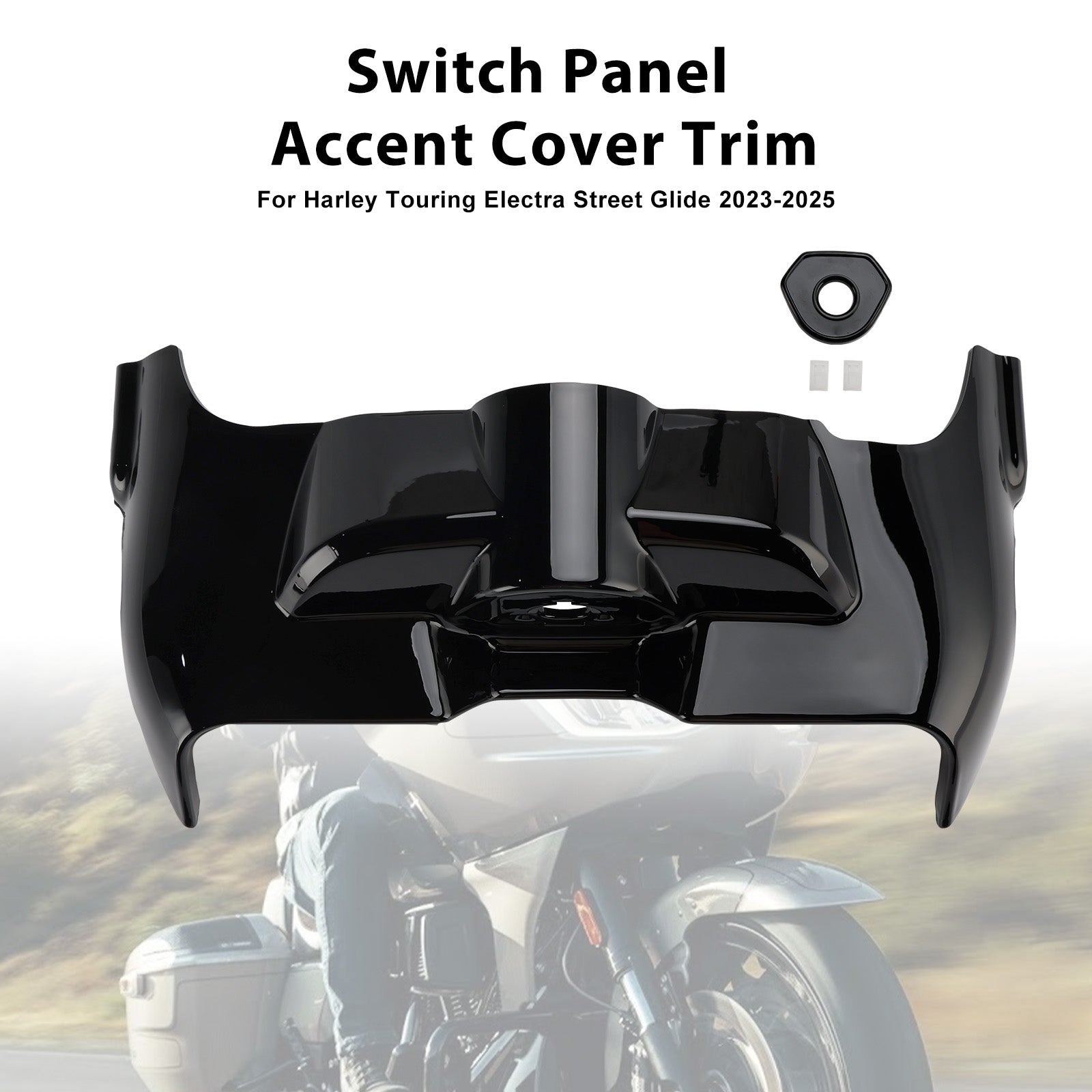 Touring Electra Street Glide 2023-2025 Switch Panel Accent Cover Trim