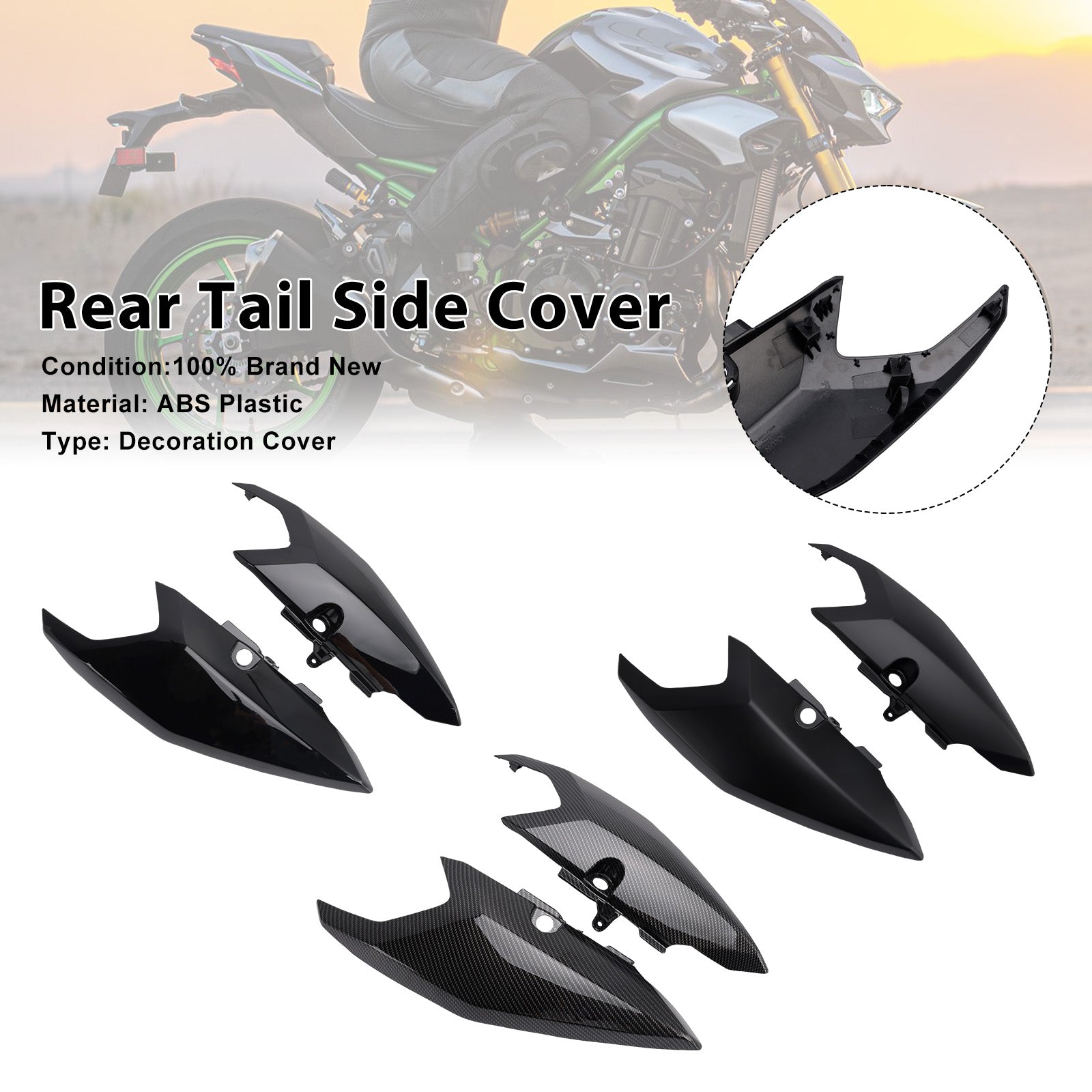 2025-2026 Yamaha Tenere 700 T700S Rear Tail Side Cover Fairing