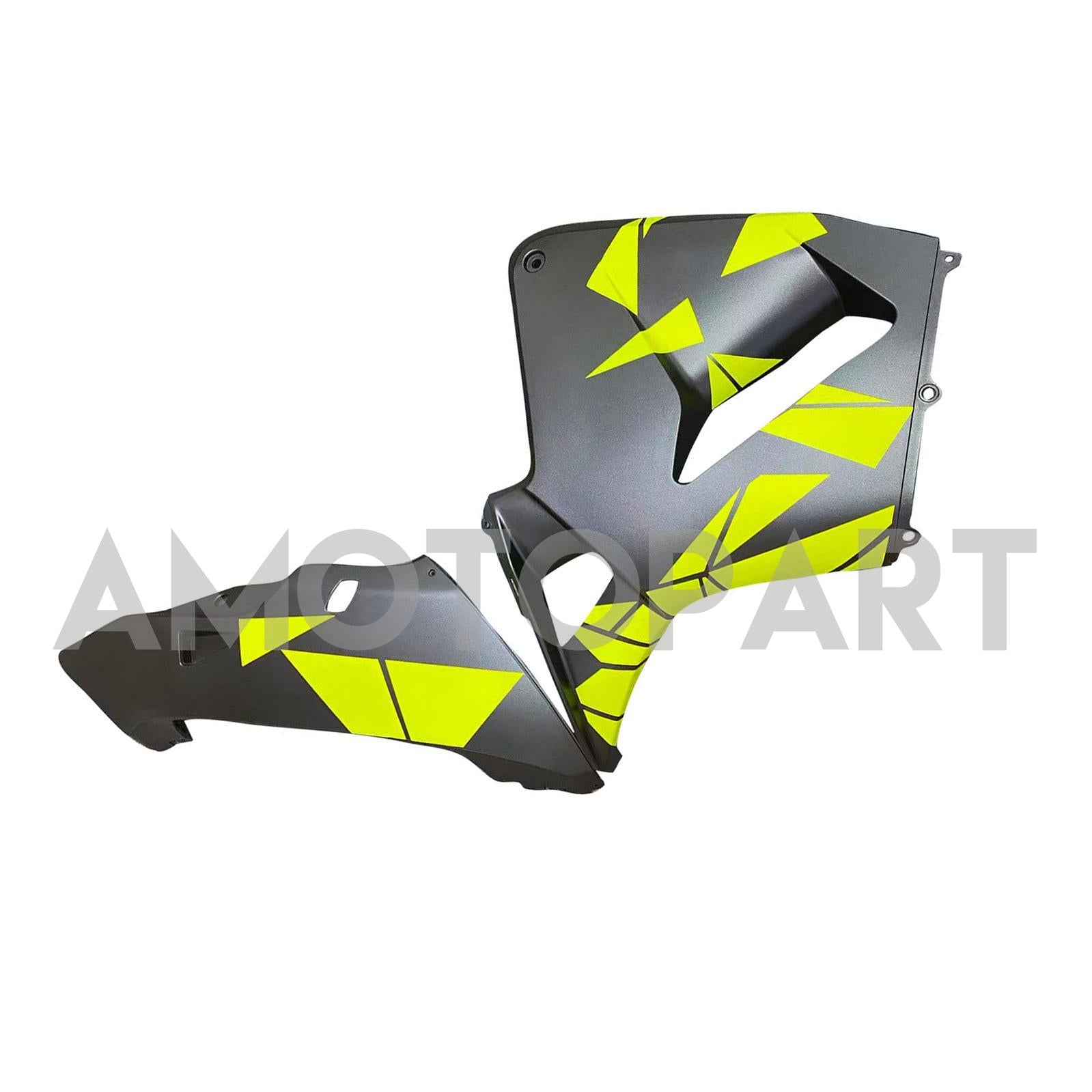 Amotopart 2005-2006 Honda CBR600RR Green Black Fairing Kit