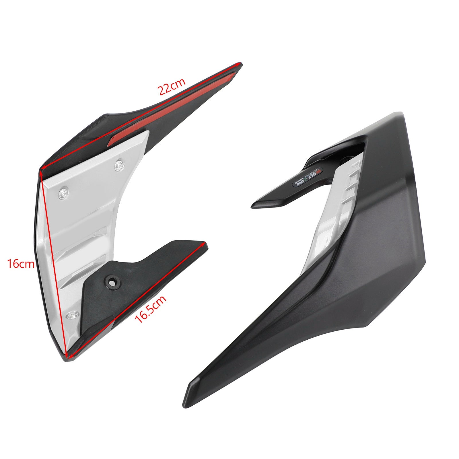 19-23 Honda CB650R Side Spoilers Aerodynamic Wing Deflector Fairing