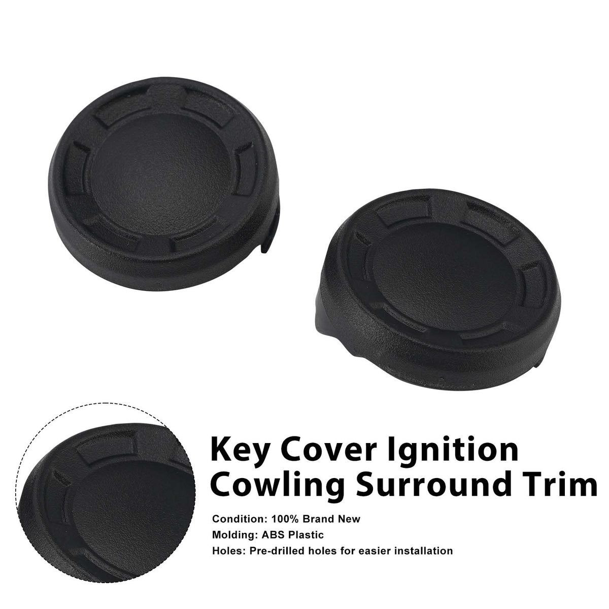 660 22-25 800 25-27 Trident Key Cover Ignition Cowling Surround Trim