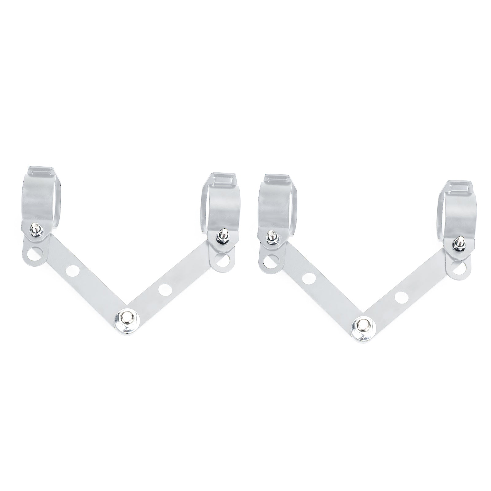 28mm - 41mm Fork Motocicleta Adaptador de luminador de cabeçote Surço de montagem do farol