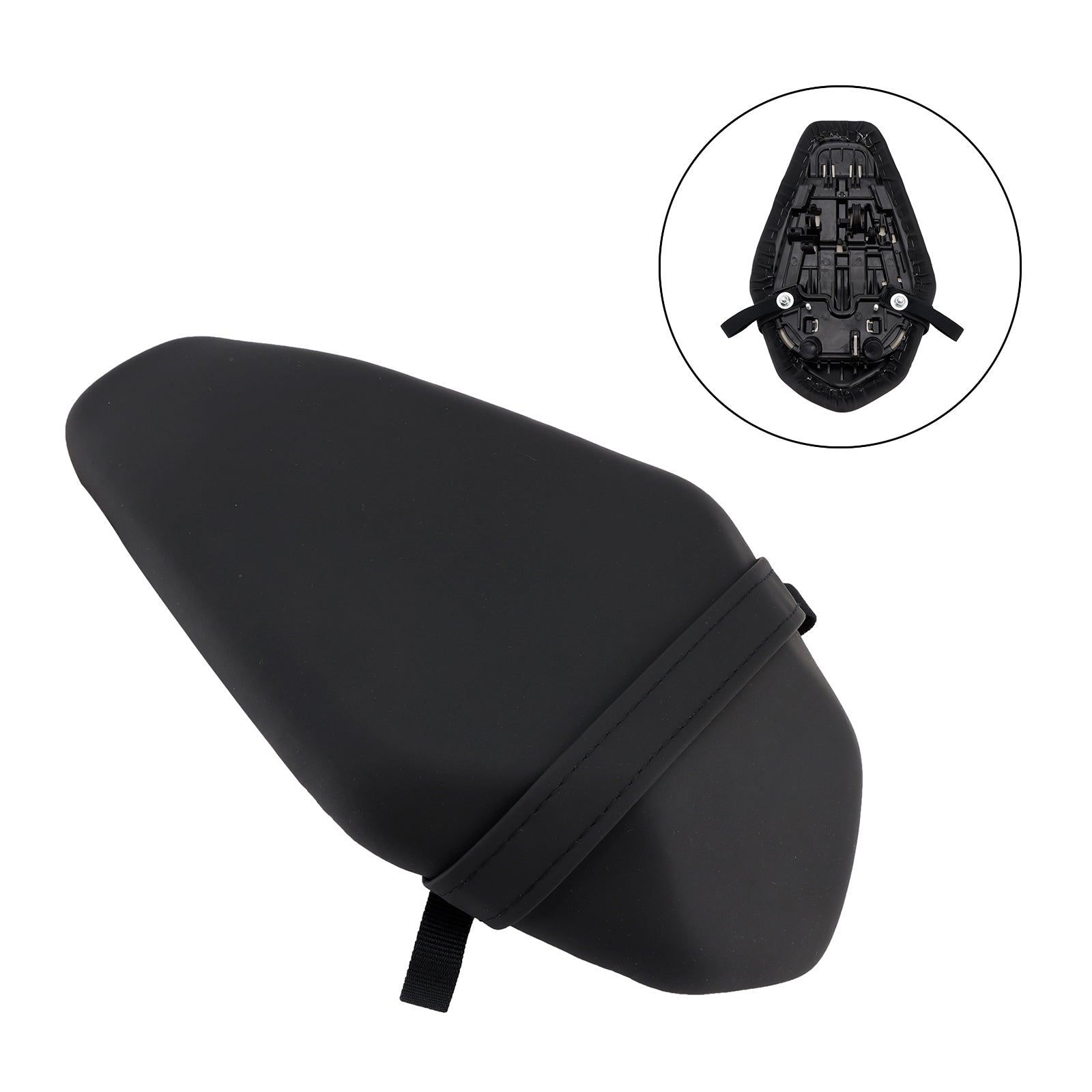 2019-2025 Kawasaki Ninja Zx-6R Rear Seat Passenger Cushion Flat Blackc