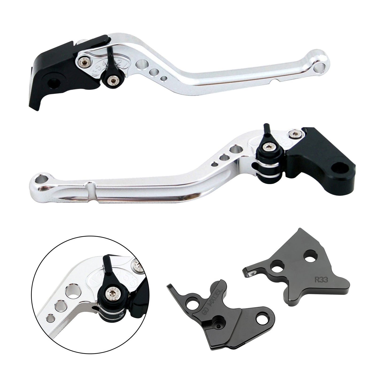 2005-2014 Yamaha YBR125 Langer Kupplungsbremshebel