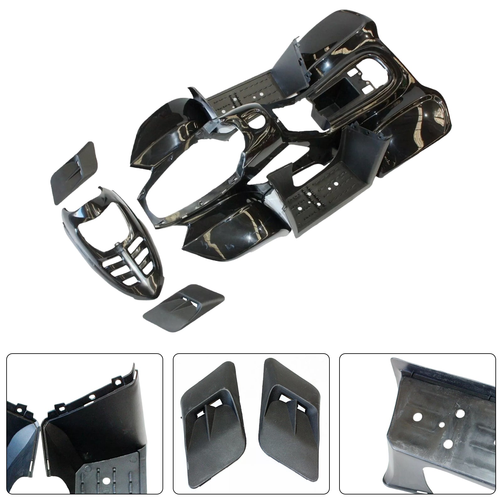 AMOTOPT PARA 50CC 70CC 110CC Quad Dirt Bike ATV 4 Wheelers Fairing Kit Collection